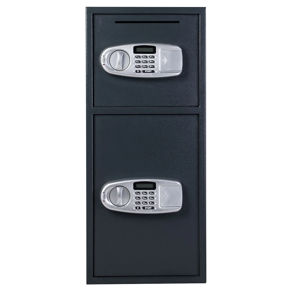Digital Safe Box, 2 Doors, Black - Image 4