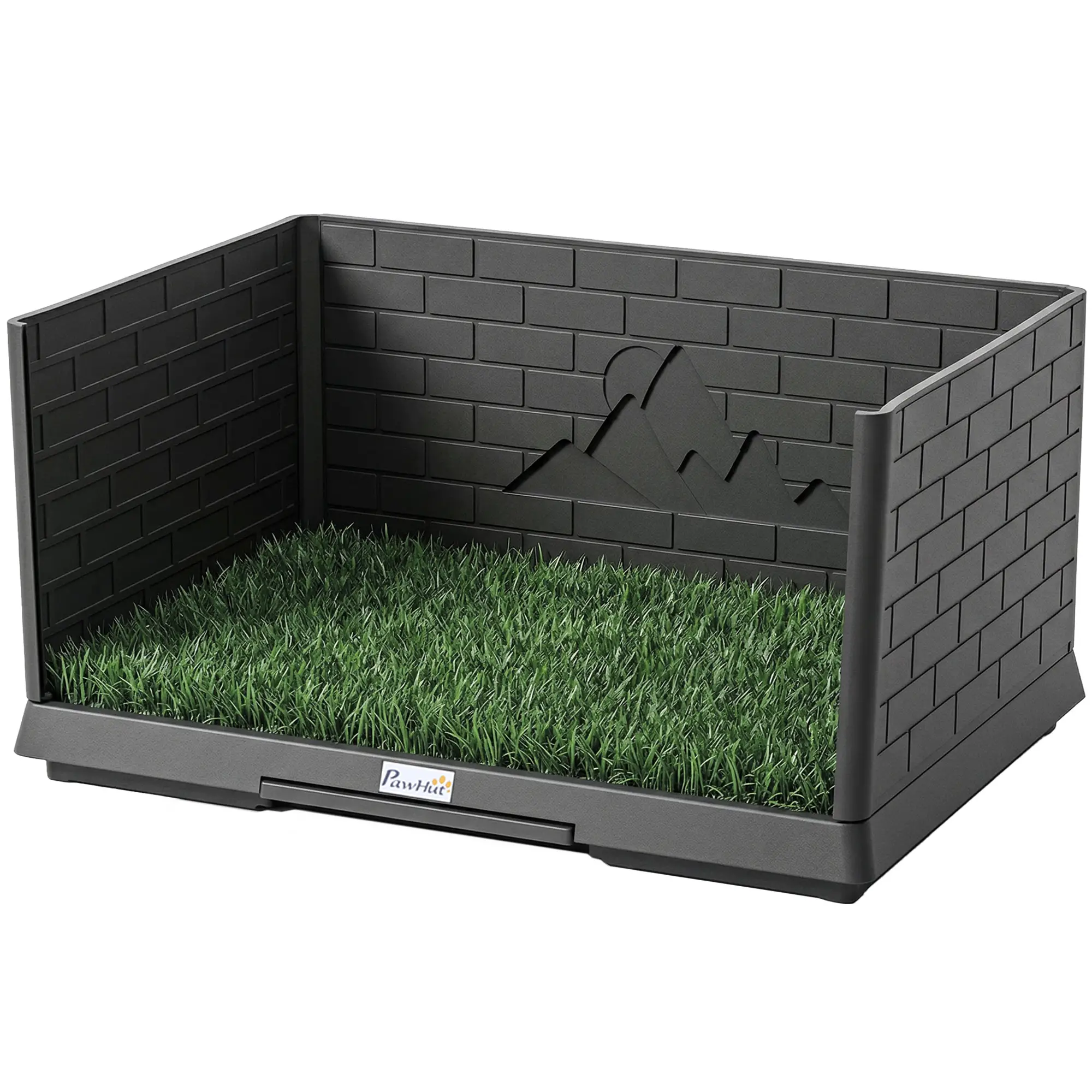 Dog Grass Pad With Tray, Indoor Potty Tray For Puppy Training