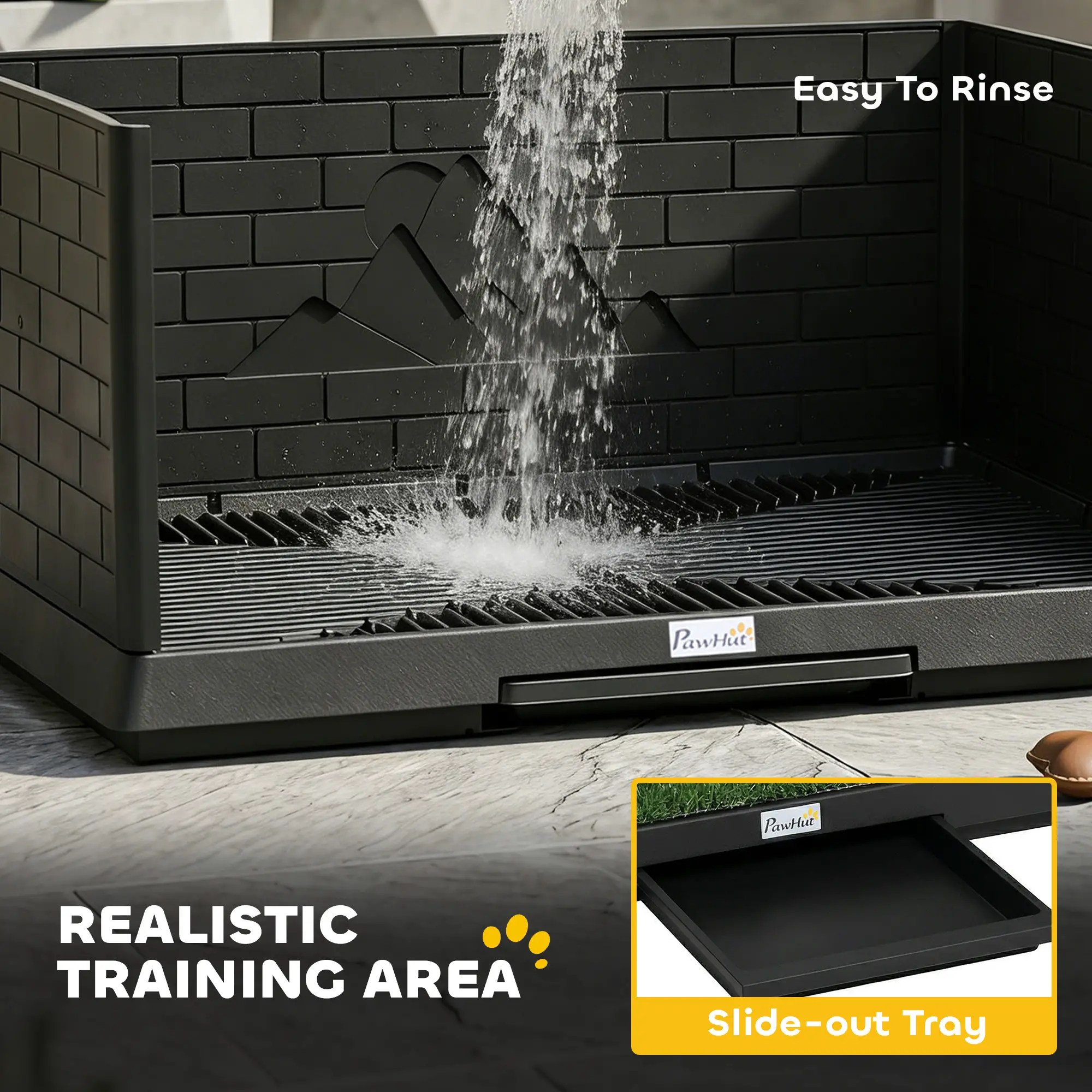Dog Grass Pad With Tray, Indoor Potty Tray For Puppy Training - Image 6