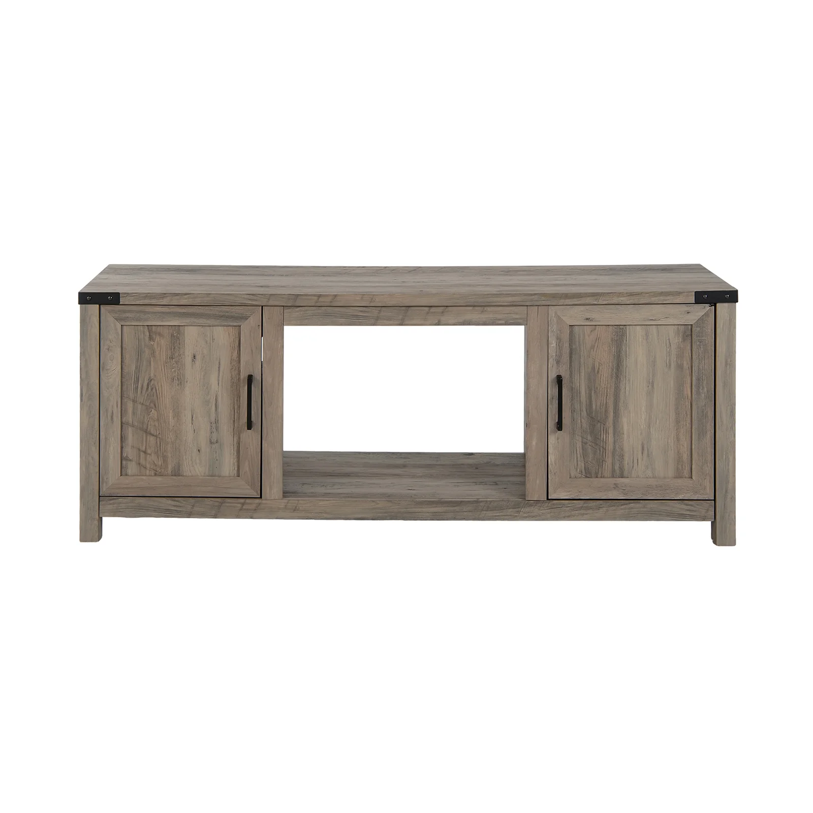 Electric Fireplace TV Stand, Storage Cabinets, For 70 Inch TVs, Natural - Image 5
