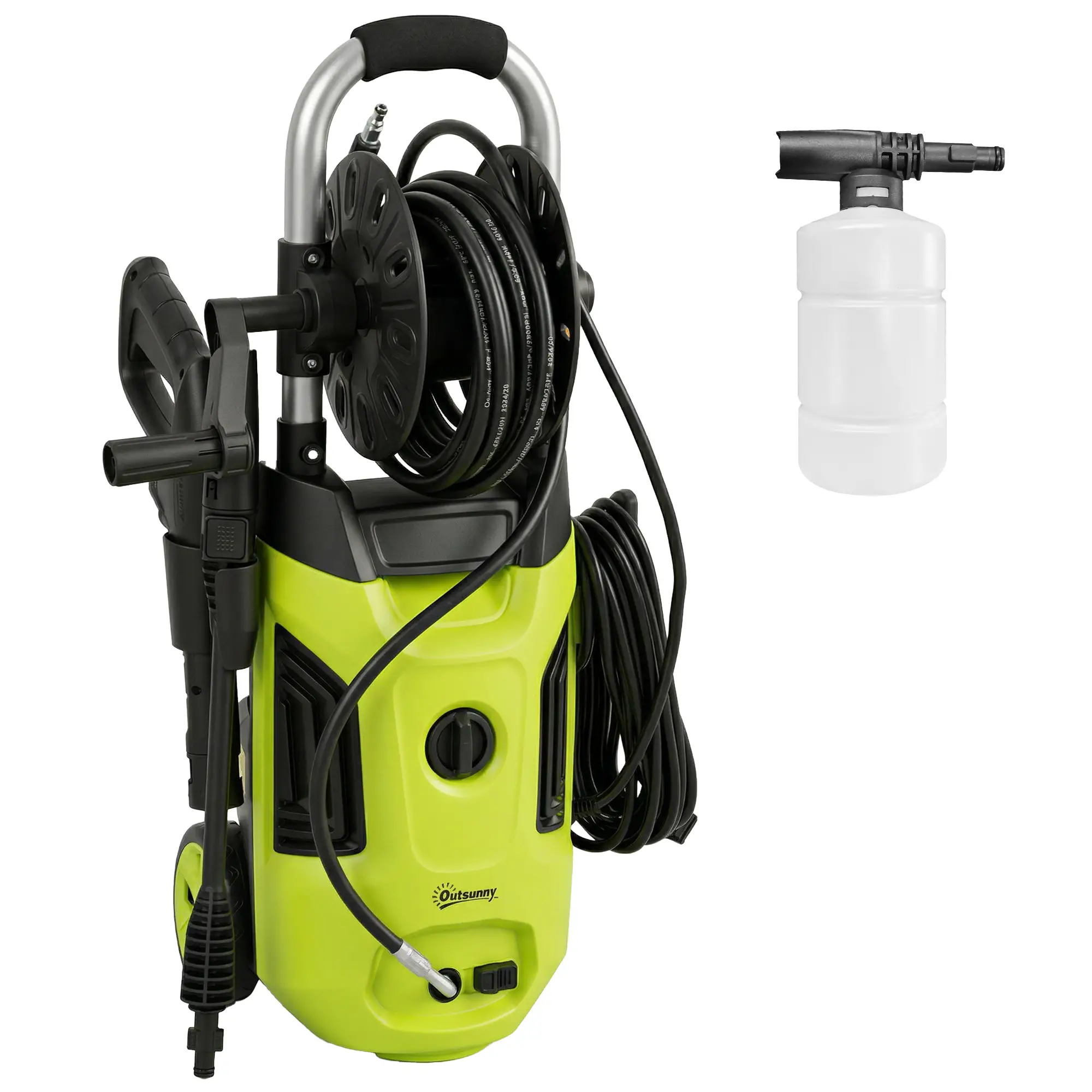 Electric Pressure Washer, 2176 PSI High Pressure Washer with 20 ft Outlet Hose, Adjustable Nozzle, 1.9GPM Power Washer - Image 11