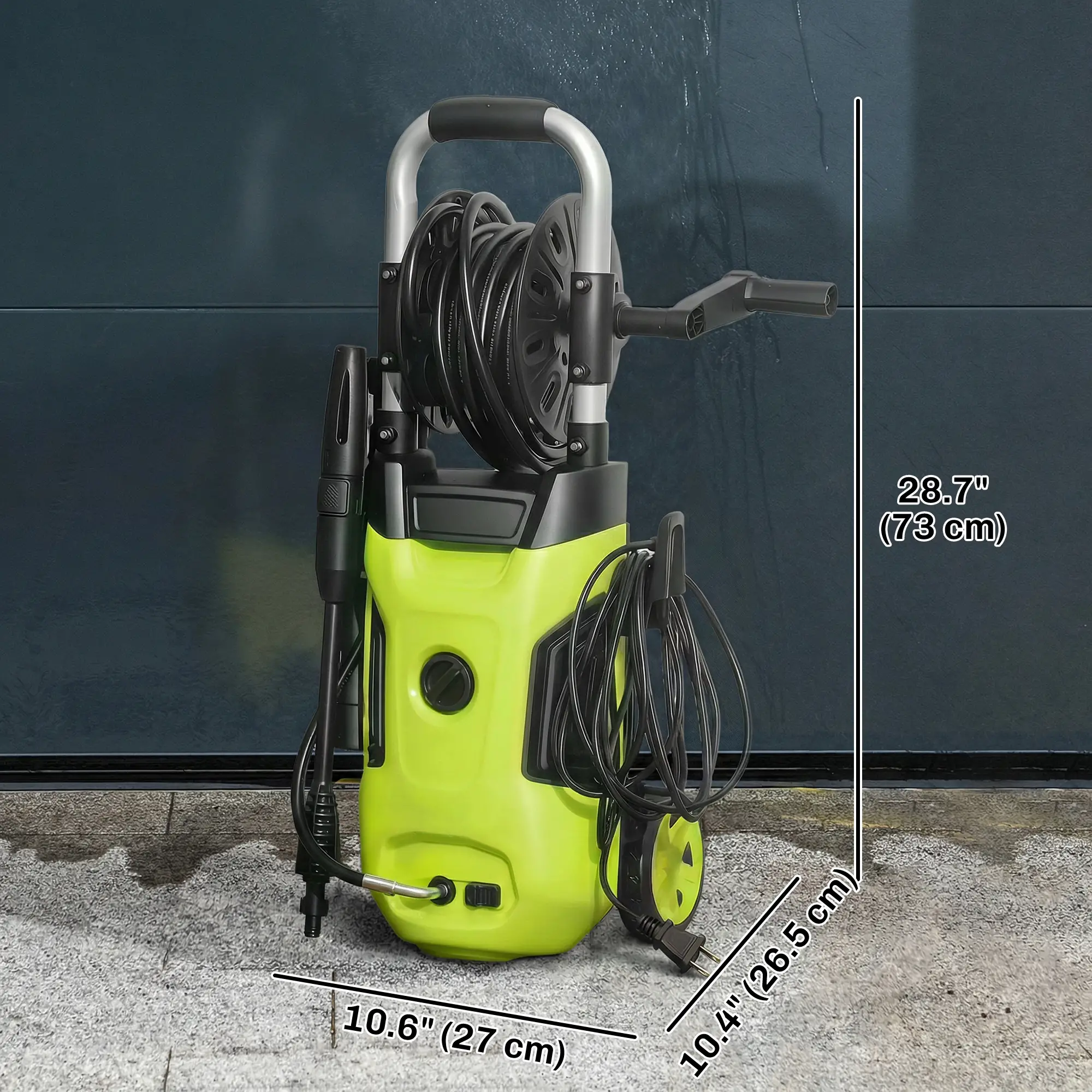 Electric Pressure Washer, 2176 PSI High Pressure Washer with 20 ft Outlet Hose, Adjustable Nozzle, 1.9GPM Power Washer - Image 3