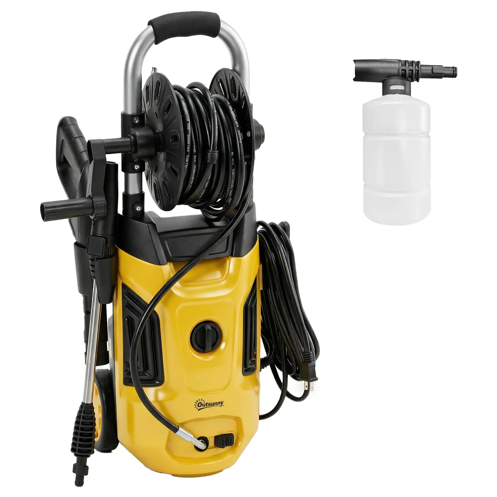 Electric Pressure Washer, 2176 PSI High Pressure Washer with 20 ft Outlet Hose, Adjustable Nozzle, 1.9GPM Power Washer - Image 10