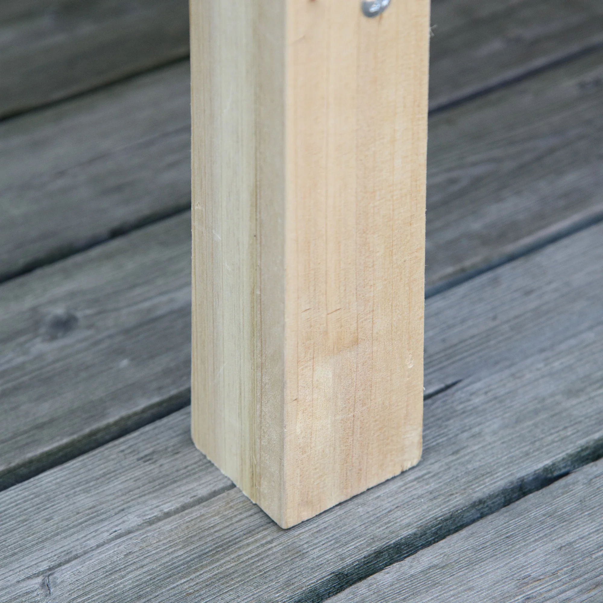 Elevated Planter Box with Storage, 36" x 16" x 32", Natural - Image 11