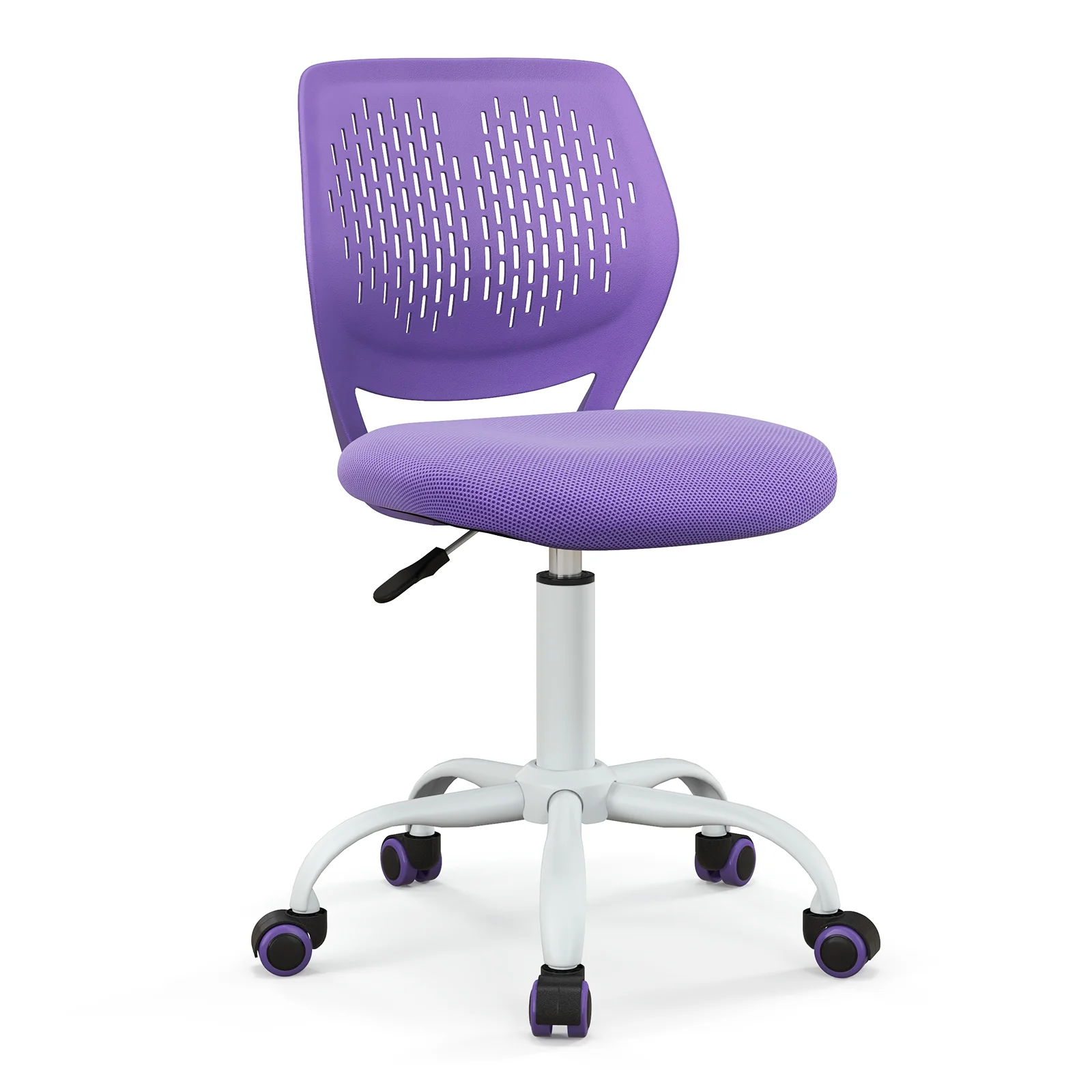 Ergonomic Children Study Chair, Adjustable Height, Purple - Image 4