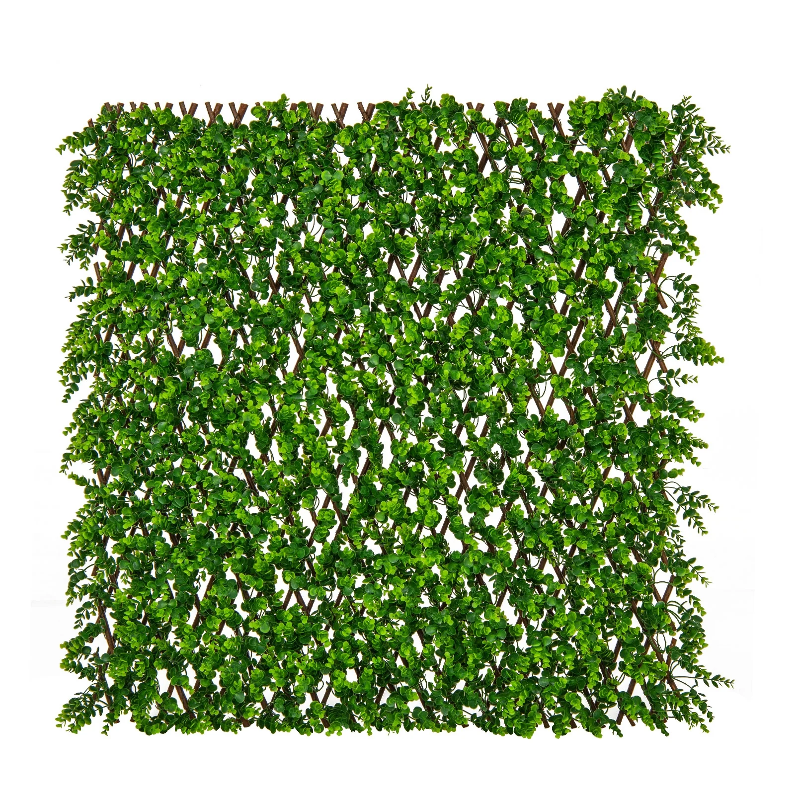 Expandable Fence Privacy Screen, Sun-Protective Artificial Hedge, Green - Image 5