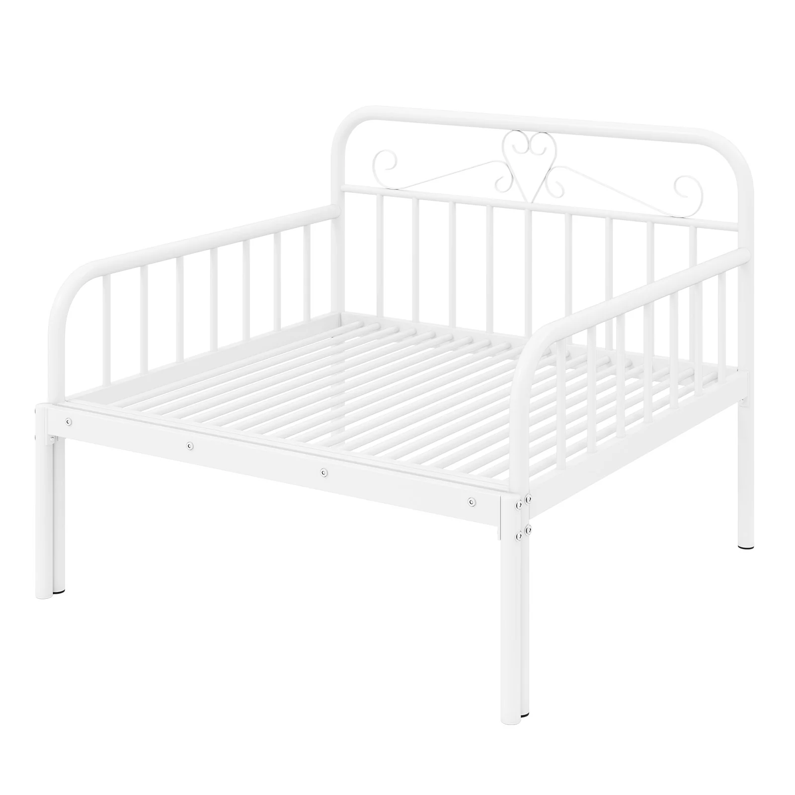 Extendable Metal Daybed To Twin Size Bed, White - Image 5