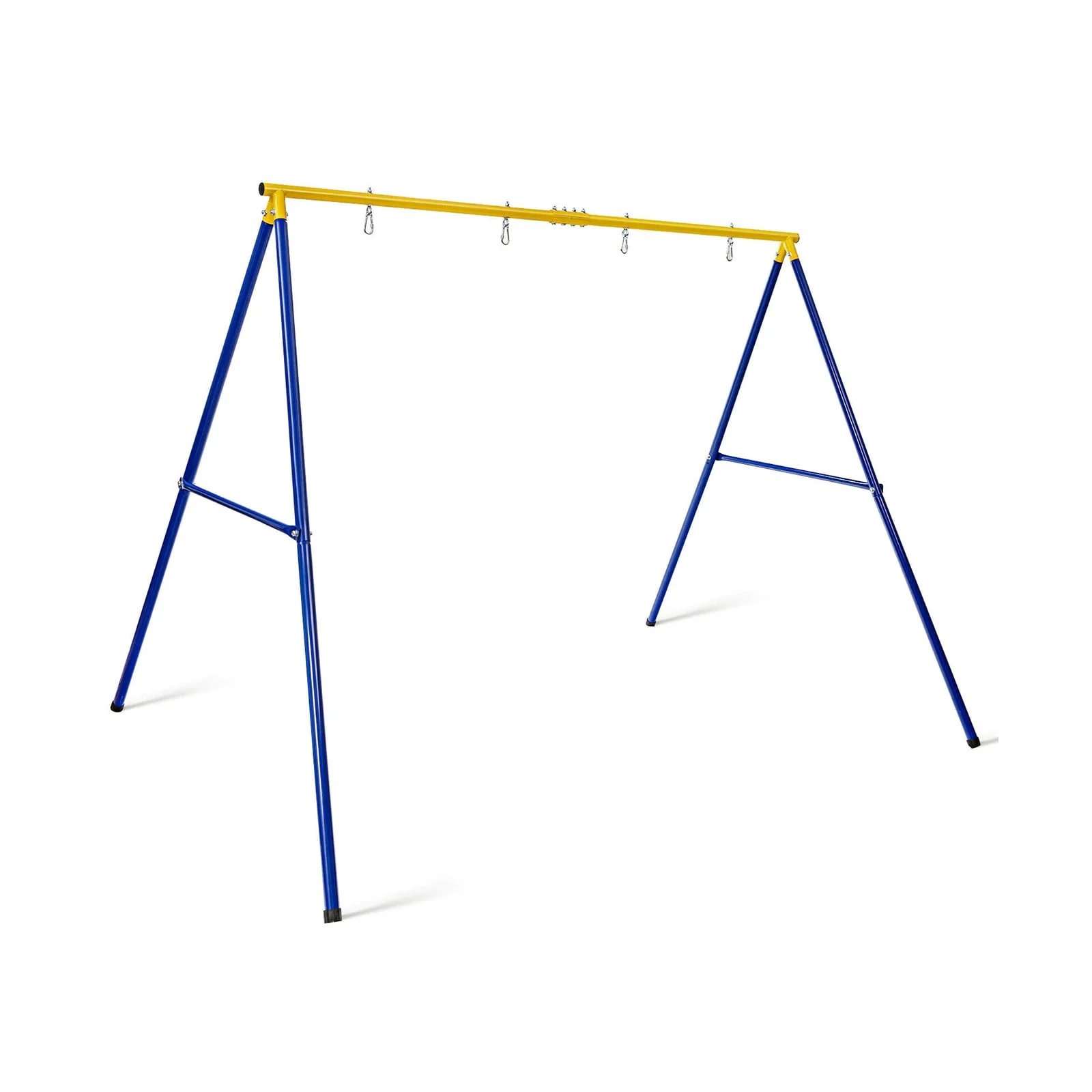 Extra-Large A-Shaped Swing Stand, 660 LBS, Anti-Slip Footpads, Yellow
