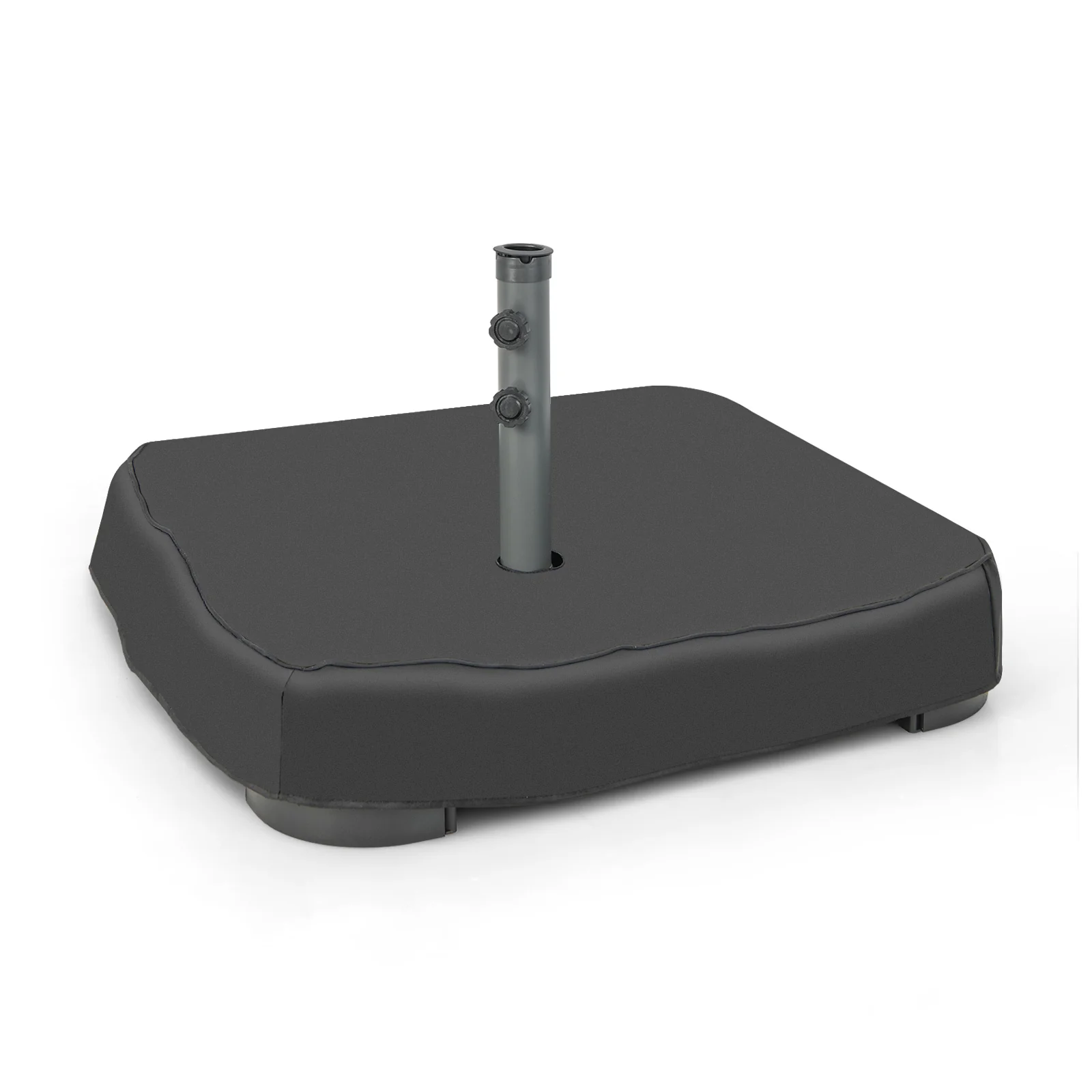 Fillable Umbrella Base With Sandbags And Cover, Black - Image 4