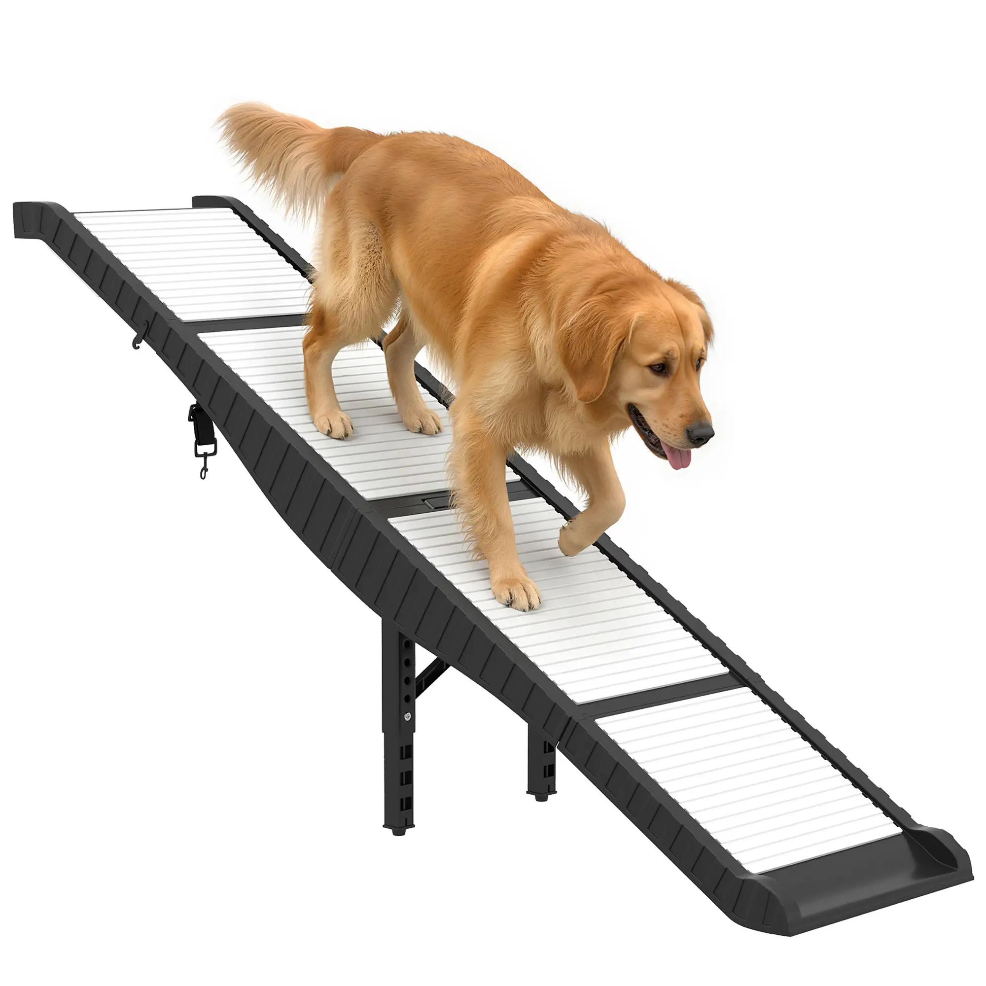 Foldable Dog Car Ramp, 69" x 15.7", Non-Slip TPR Surface, For Dogs Up To 220LBS - Image 11