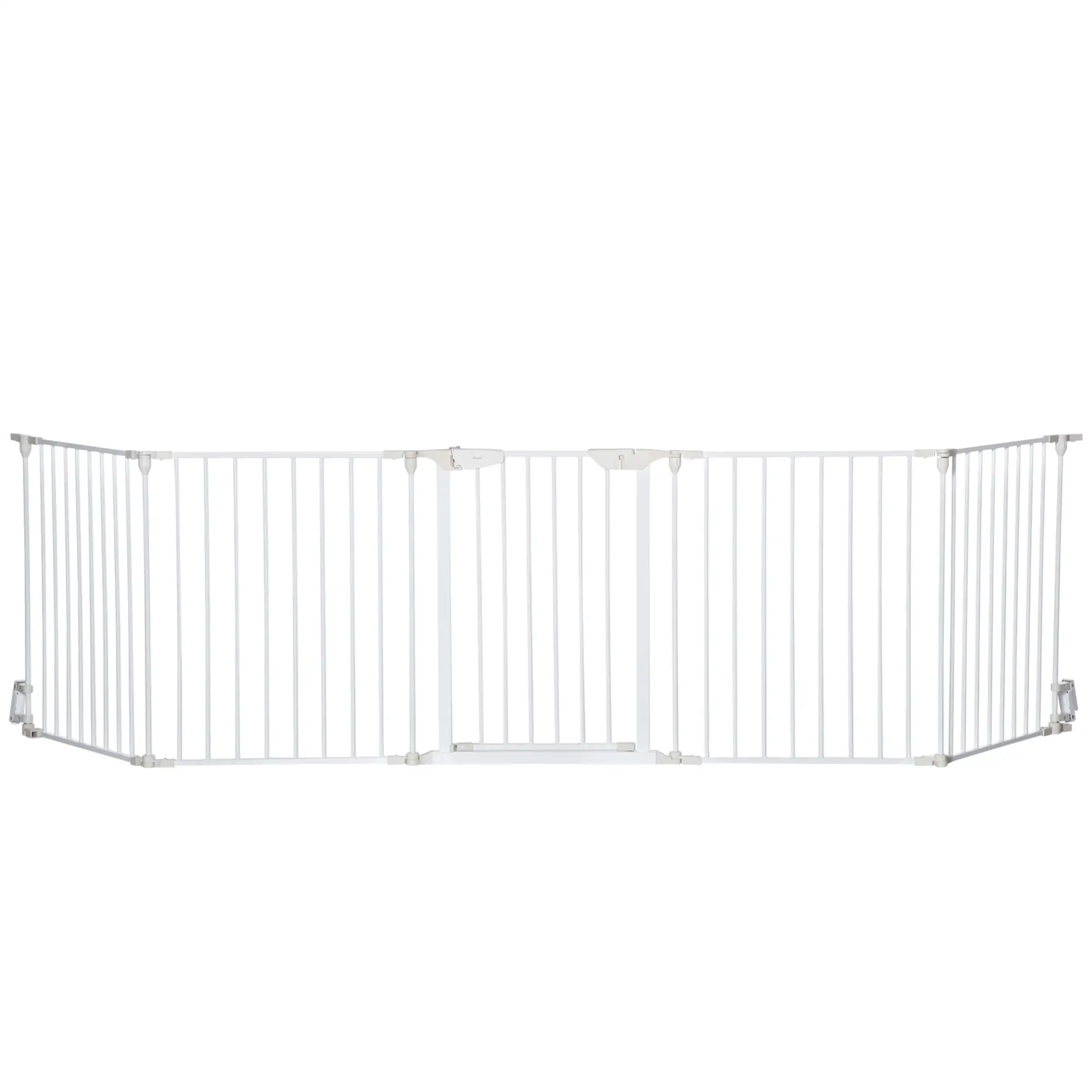 Foldable Dog Playpen, Small Medium Size, With Door, White