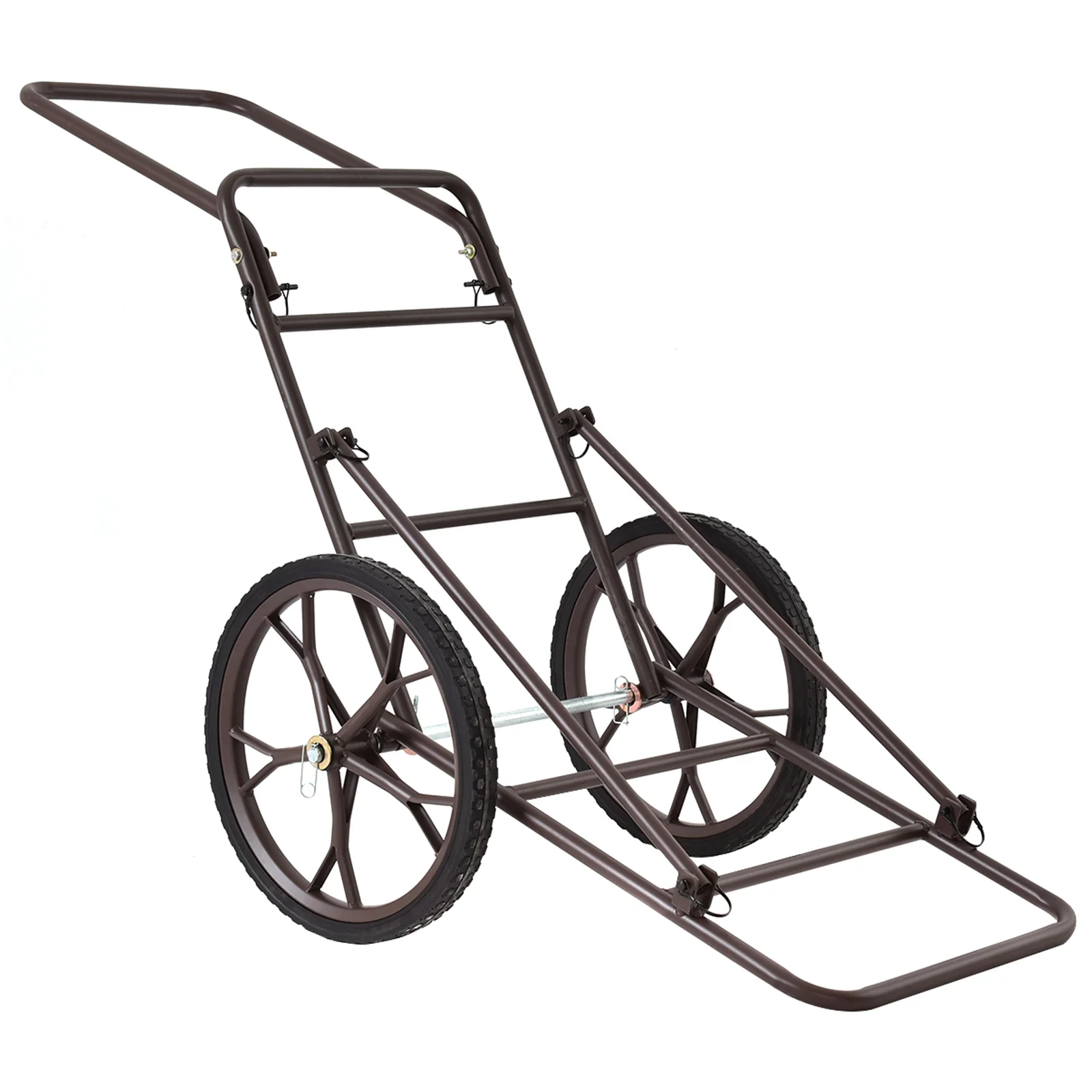 Larger Capacity Folding Deer Game Cart, Bronze - Image 4