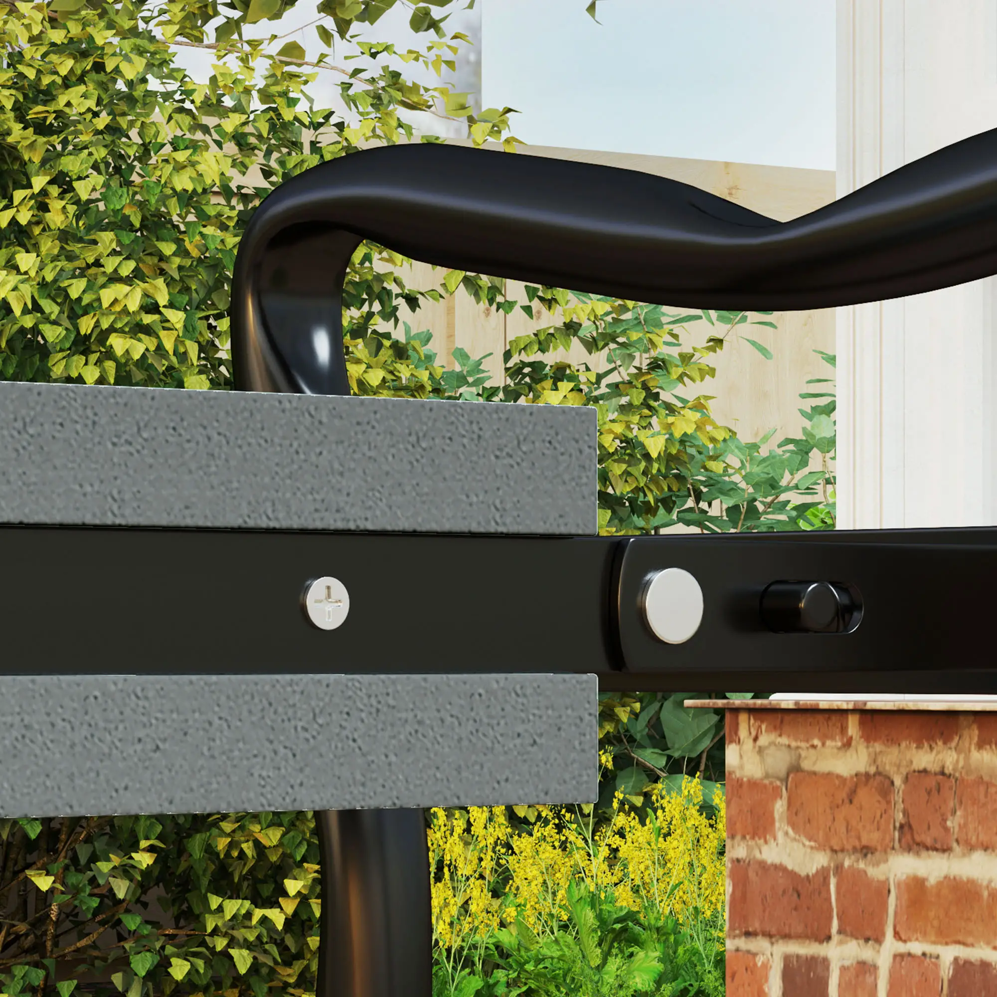 Folding Garden Kneeler Seat Stool With Thicken Pad - Image 10