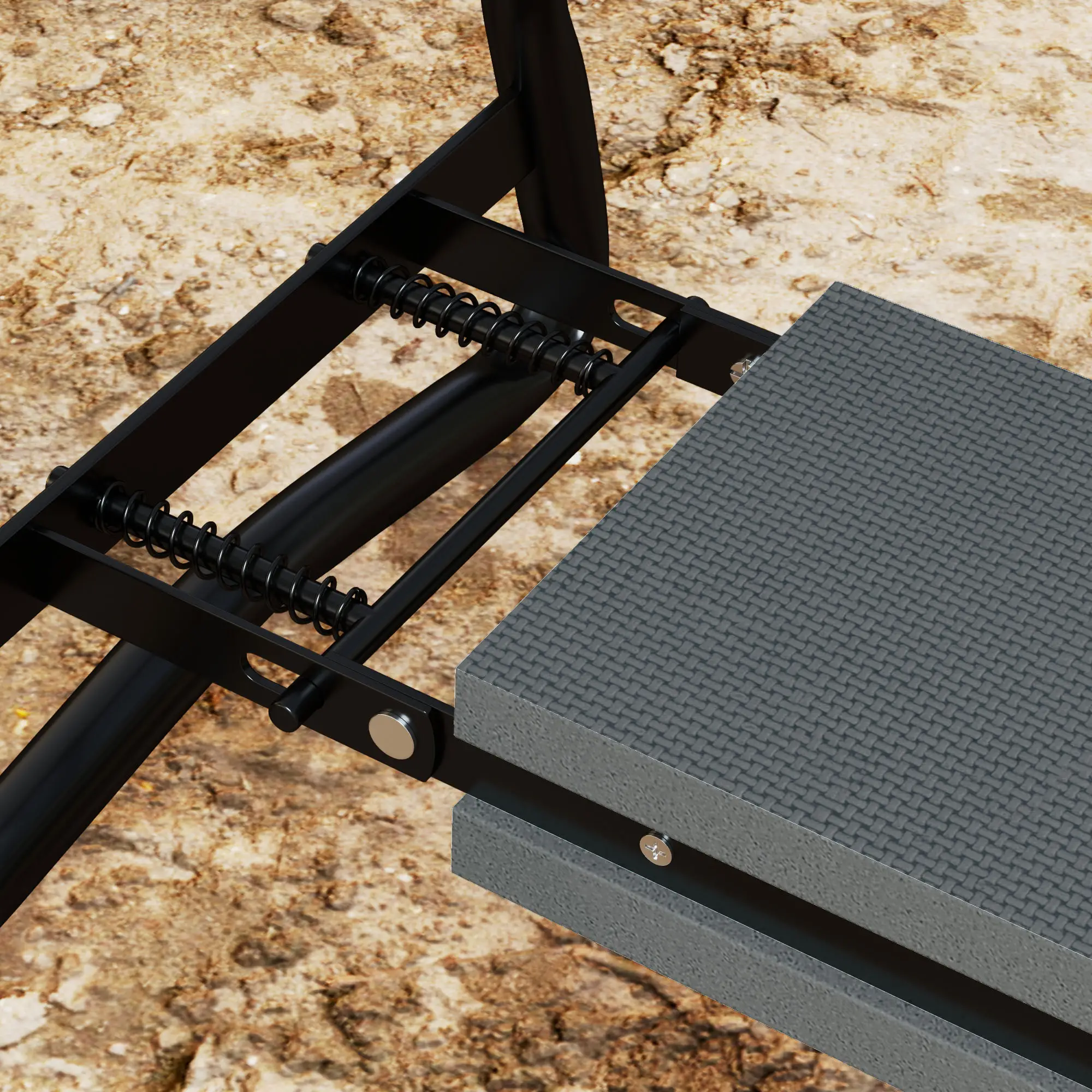 Folding Garden Kneeler Seat Stool With Thicken Pad - Image 9