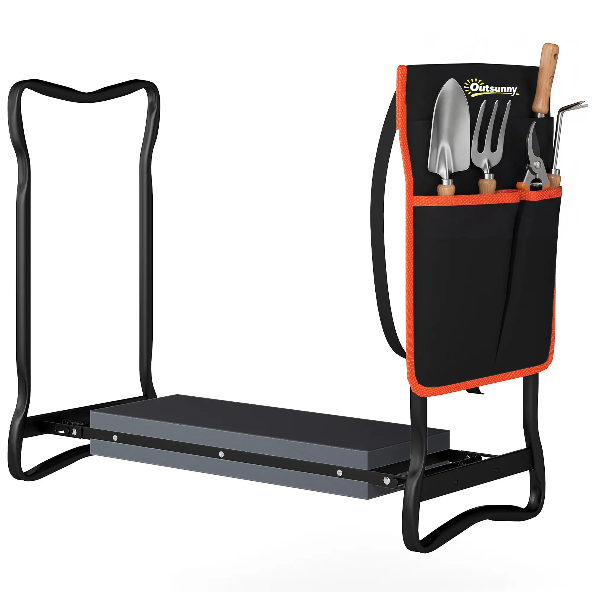 Garden Kneeler And Seat, 330lbs Heavy Duty Gardening Stool