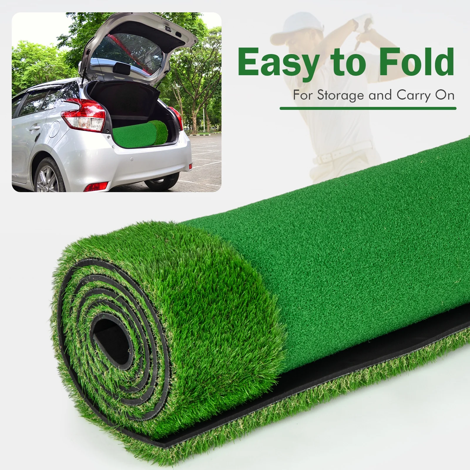 Golf Putting Green, Artificial Grass Turf, S, Green - Image 8
