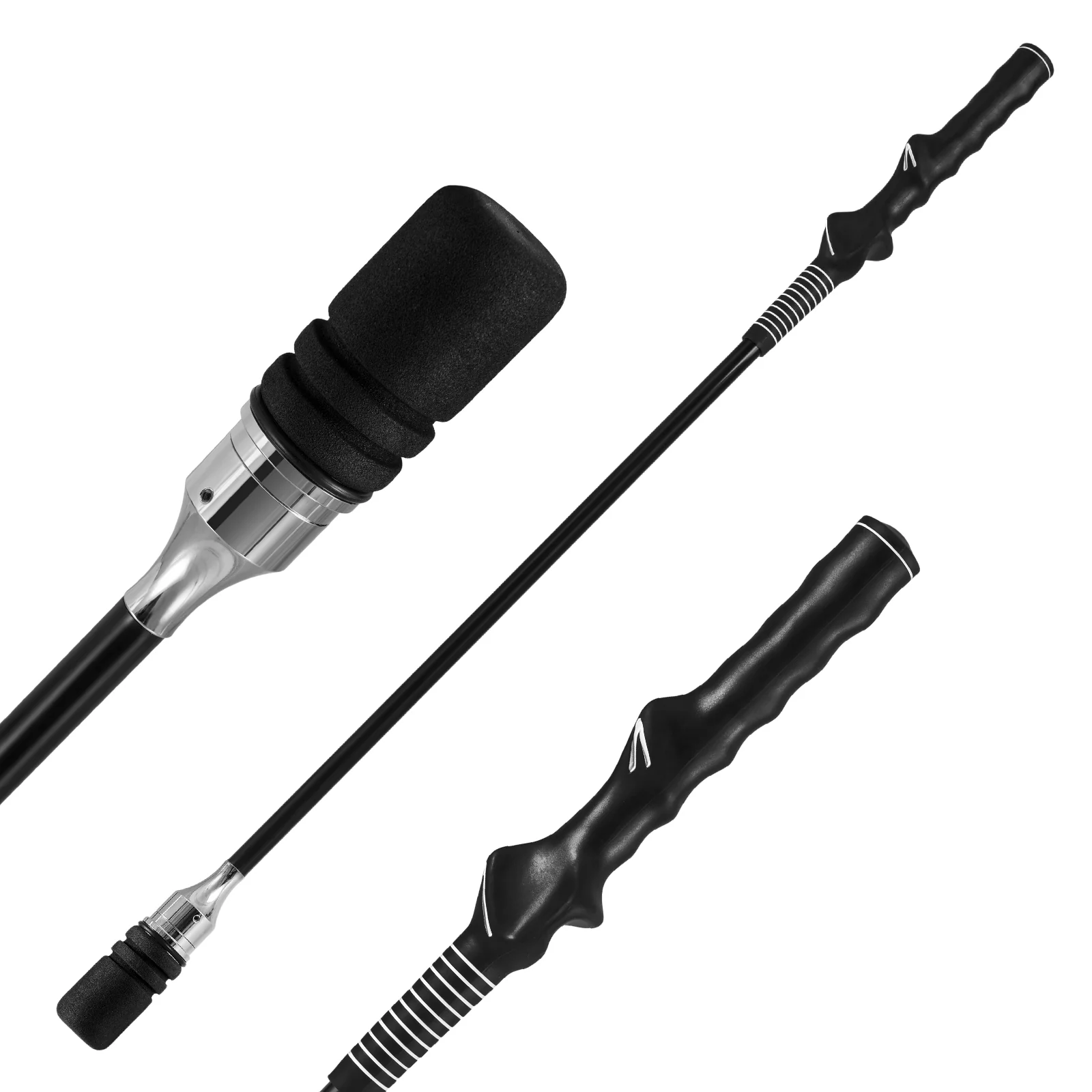 Golf Swing Trainer Click Stick Swing Training Aid for Speed Flexibility Balance, Black - Image 5