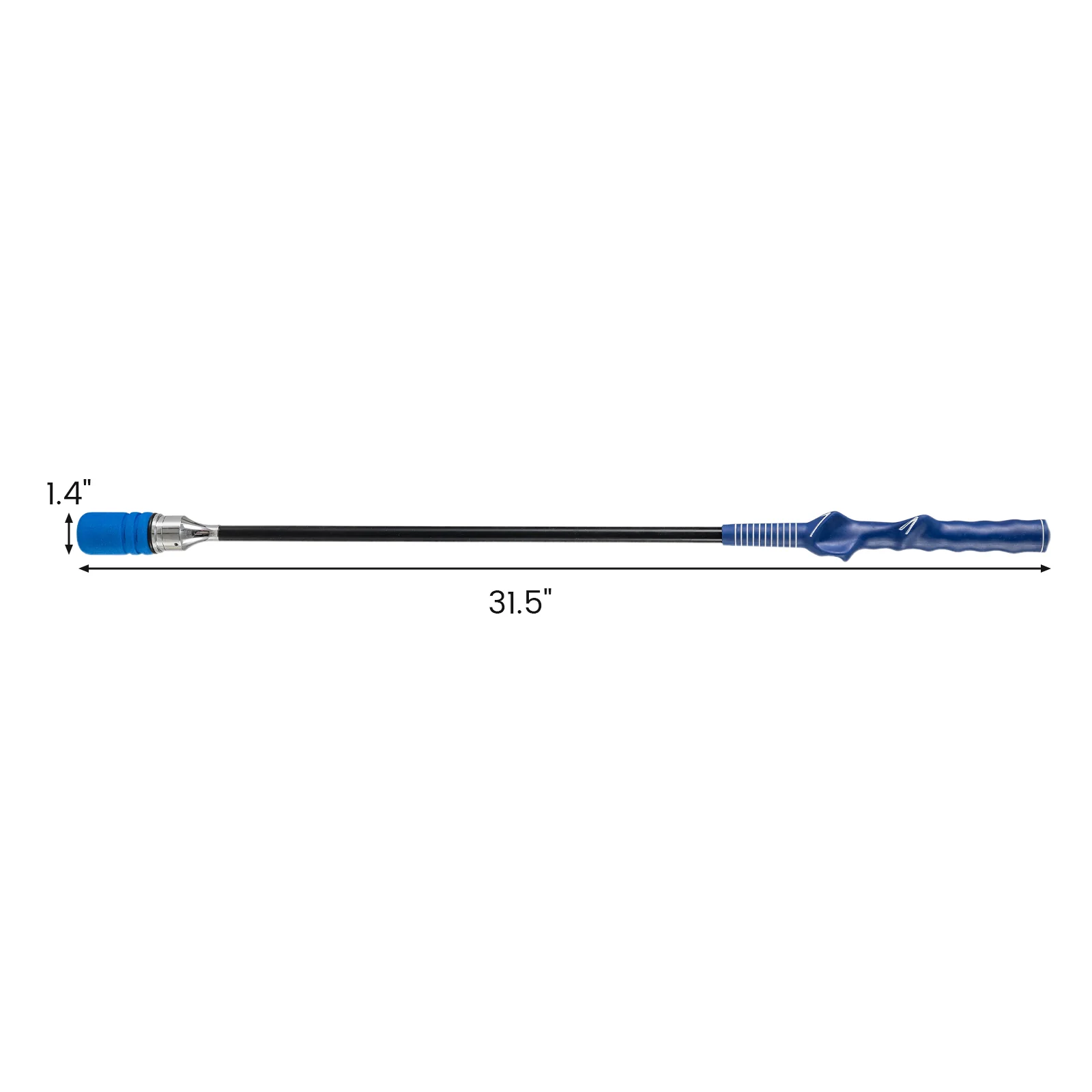 Golf Swing Trainer Click Stick Swing Training Aid for Speed Flexibility Balance, Blue - Image 6