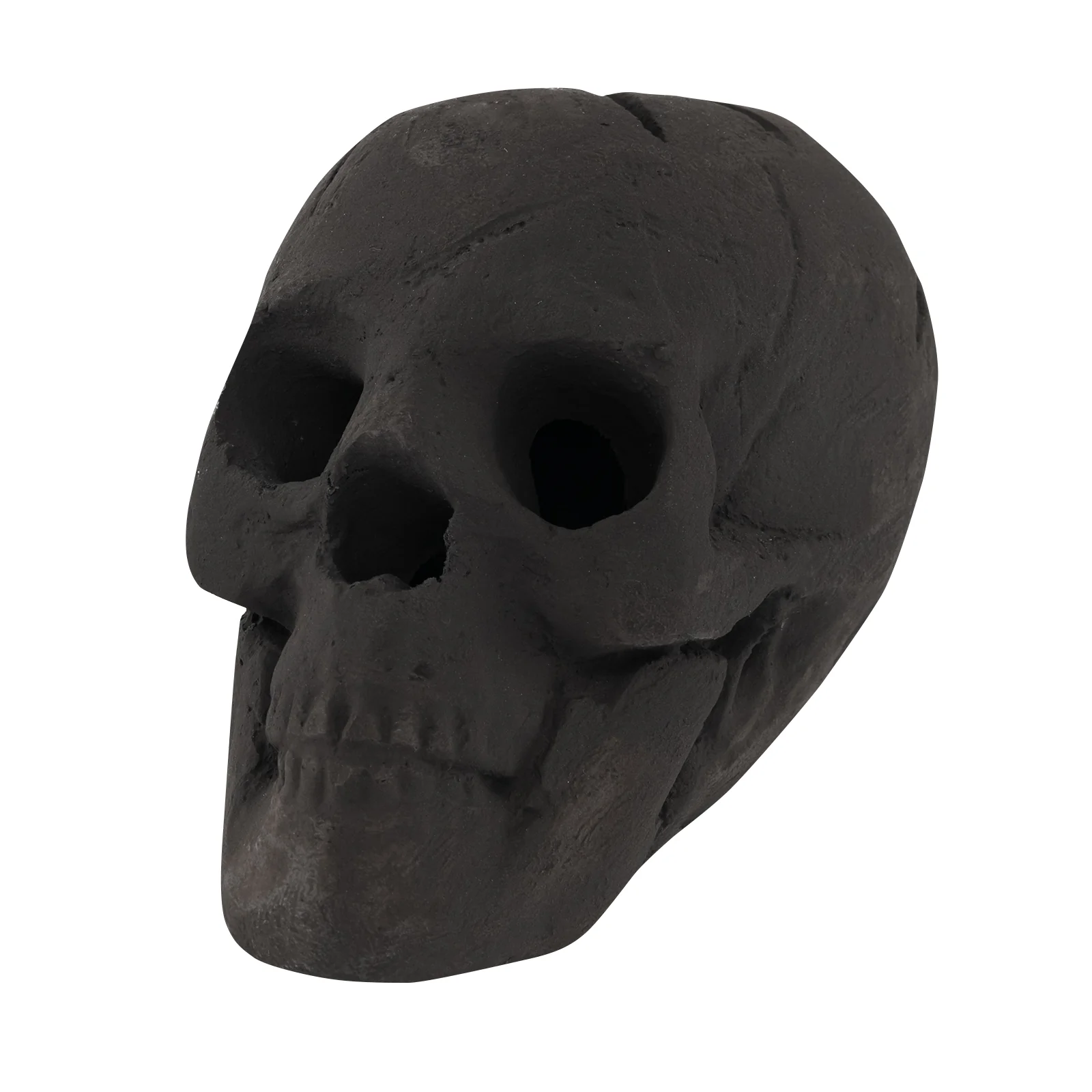 Halloween Fire Pit Skull Decoration, Black - Image 5