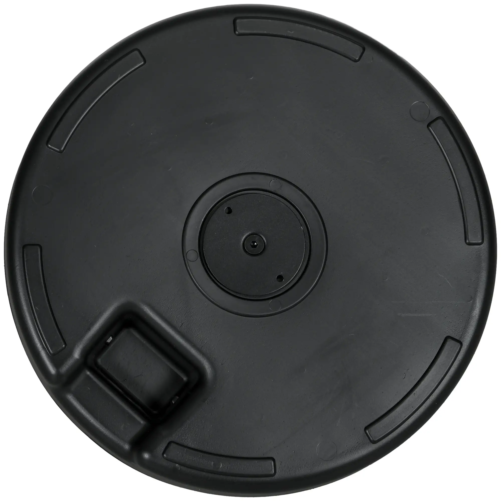 Heavy Duty Fillable Umbrella Base, Steel Pole, Round Stand, Black - Image 10