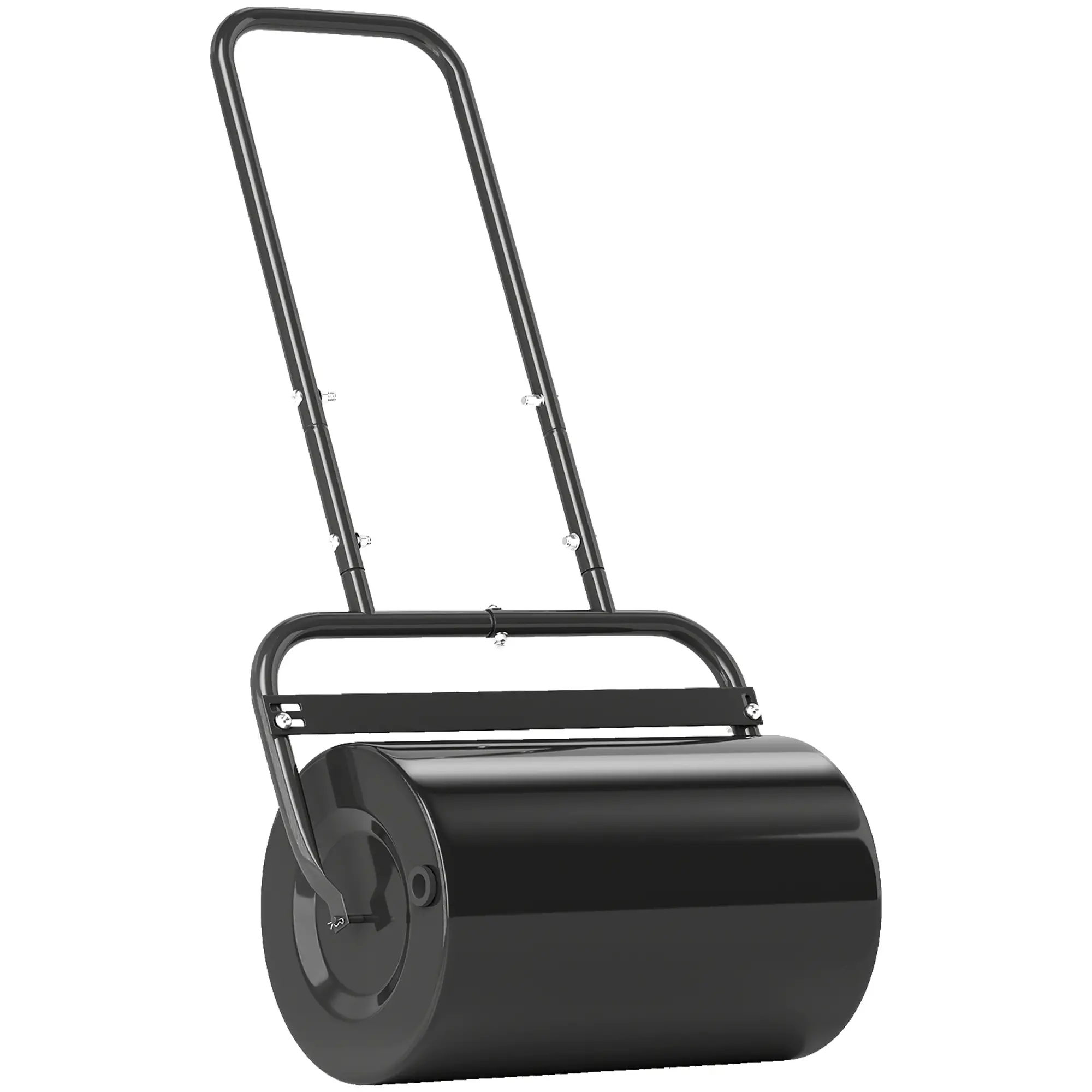 Heavy Duty Lawn Roller, 20" Push Tow Sod Roller, Grass Flattener, Black - Image 11