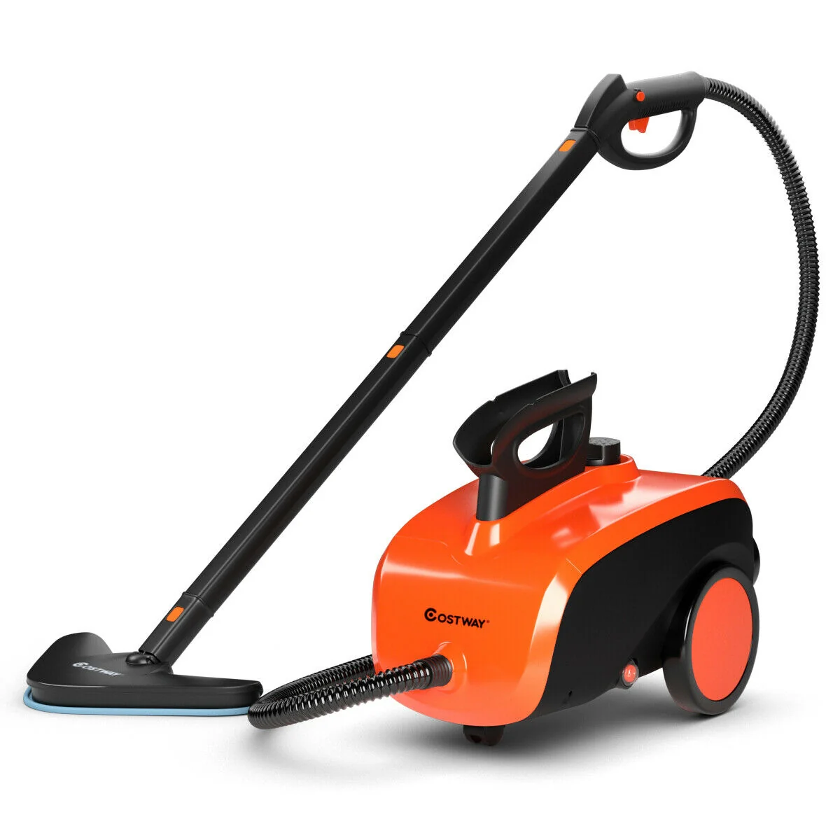 Heavy Duty Multipurpose Steam Cleaner, 18 Accessories, Orange