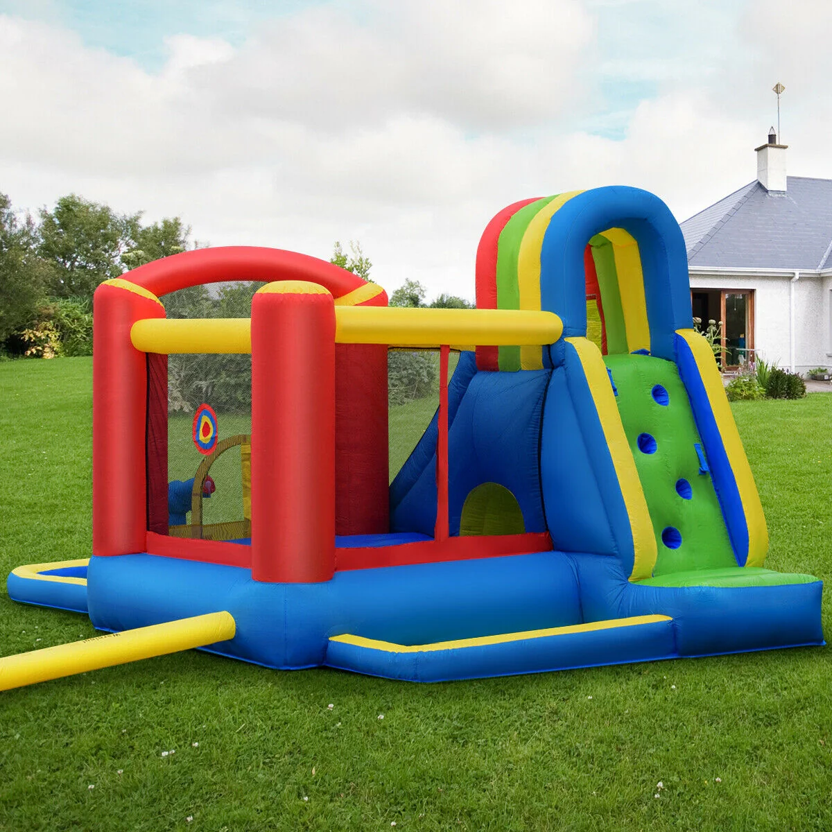 Inflatable Bounce House Castle With Blower - Image 7
