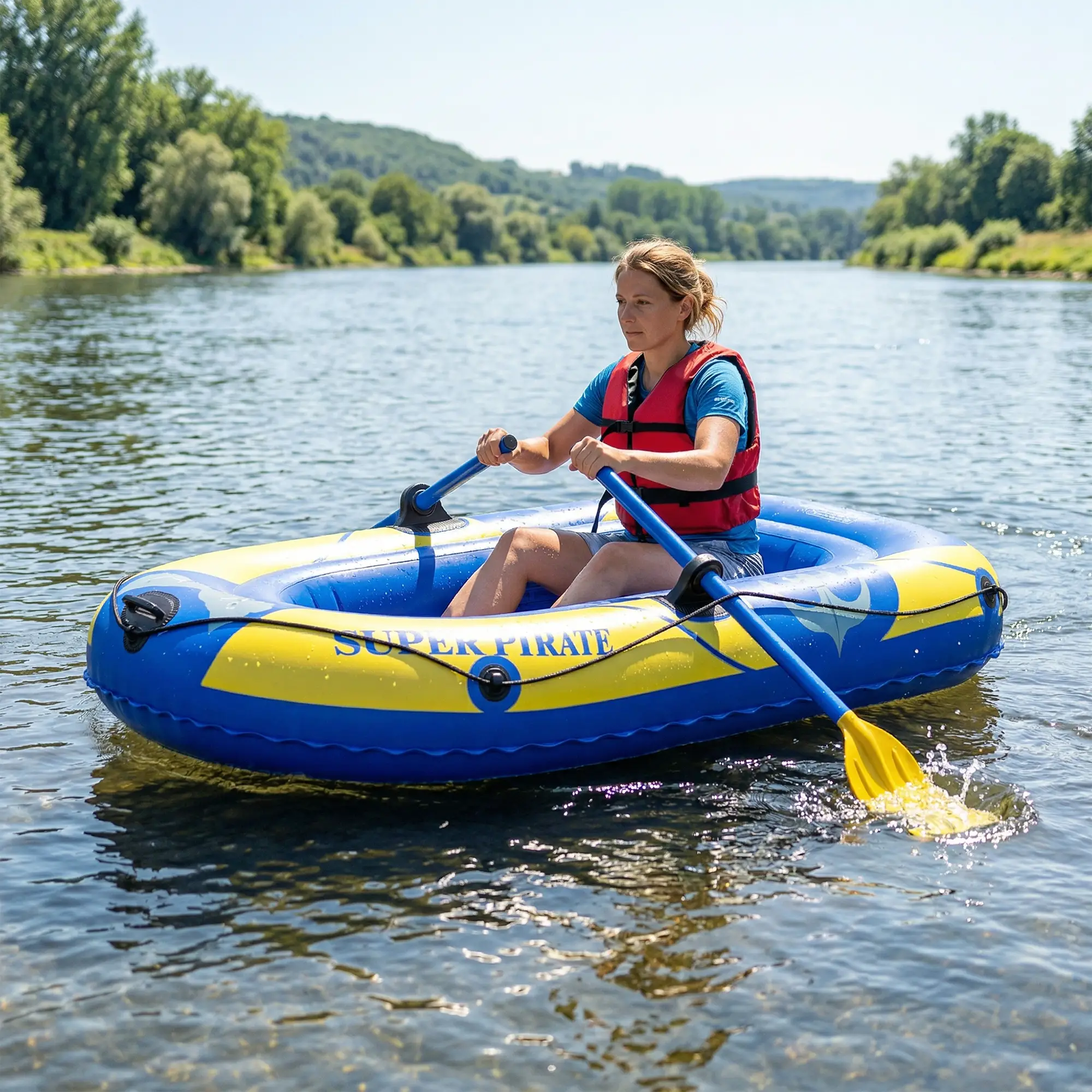 Inflatable Kayak, 1-2 Person - Image 10