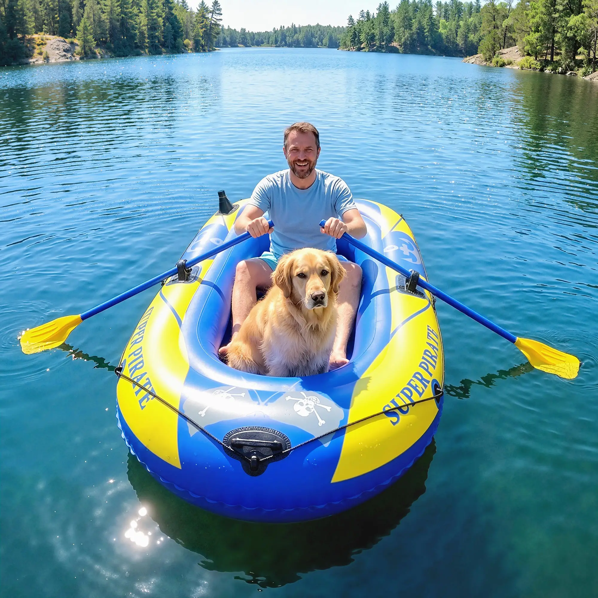 Inflatable Kayak, 1-2 Person - Image 2