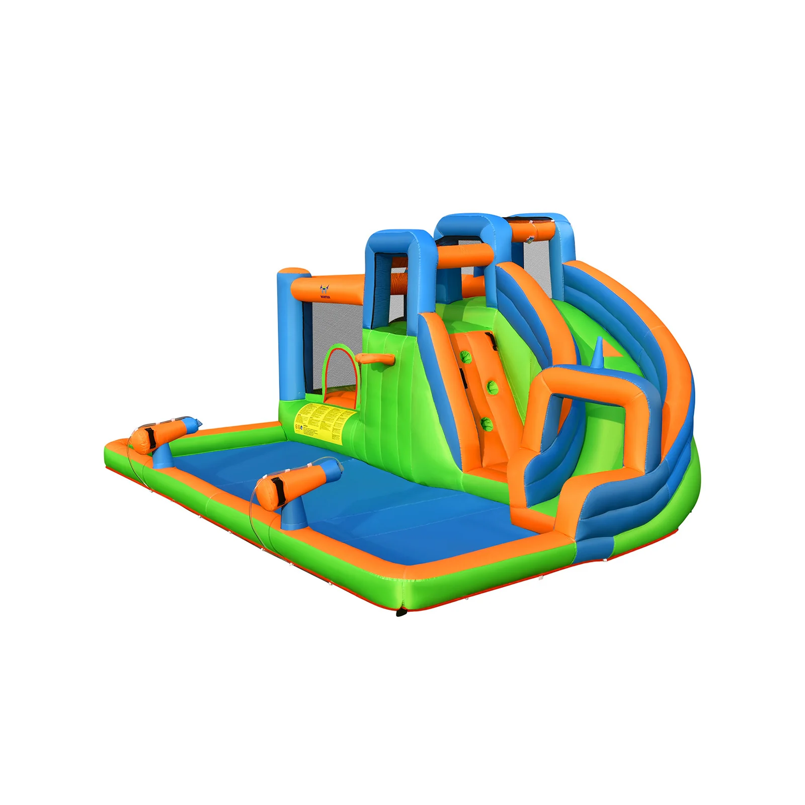 Inflatable Water Slide With Dual Climbing Walls, Blower Excluded - Image 3