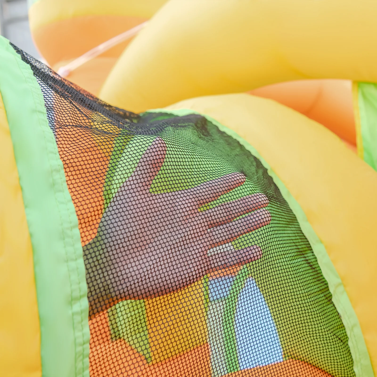 Inflatable Water Slide With Soccer Gate, 750W Blower, Multicolor - Image 6
