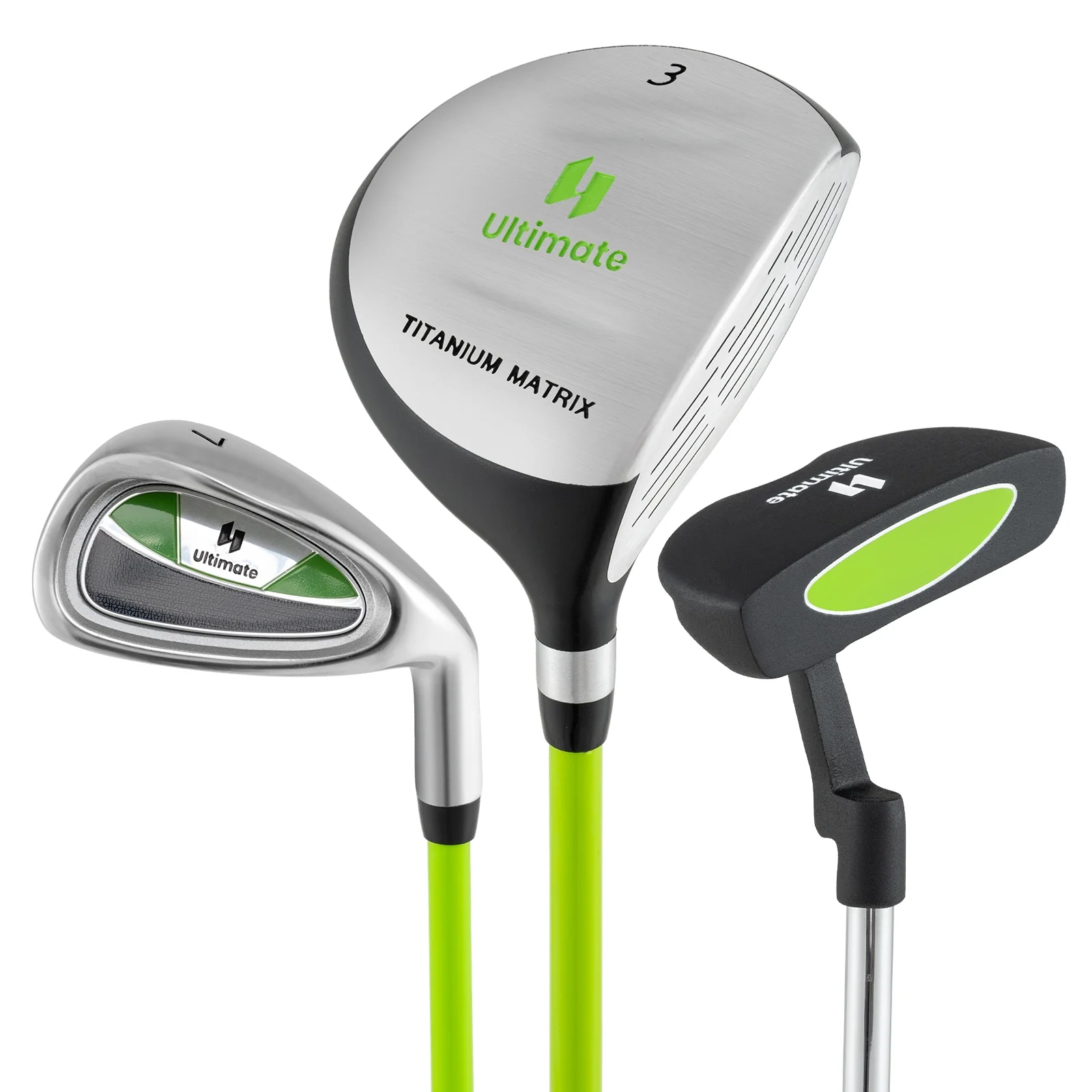 Junior Mallet Putter, 8-10 Years, Green - Image 8