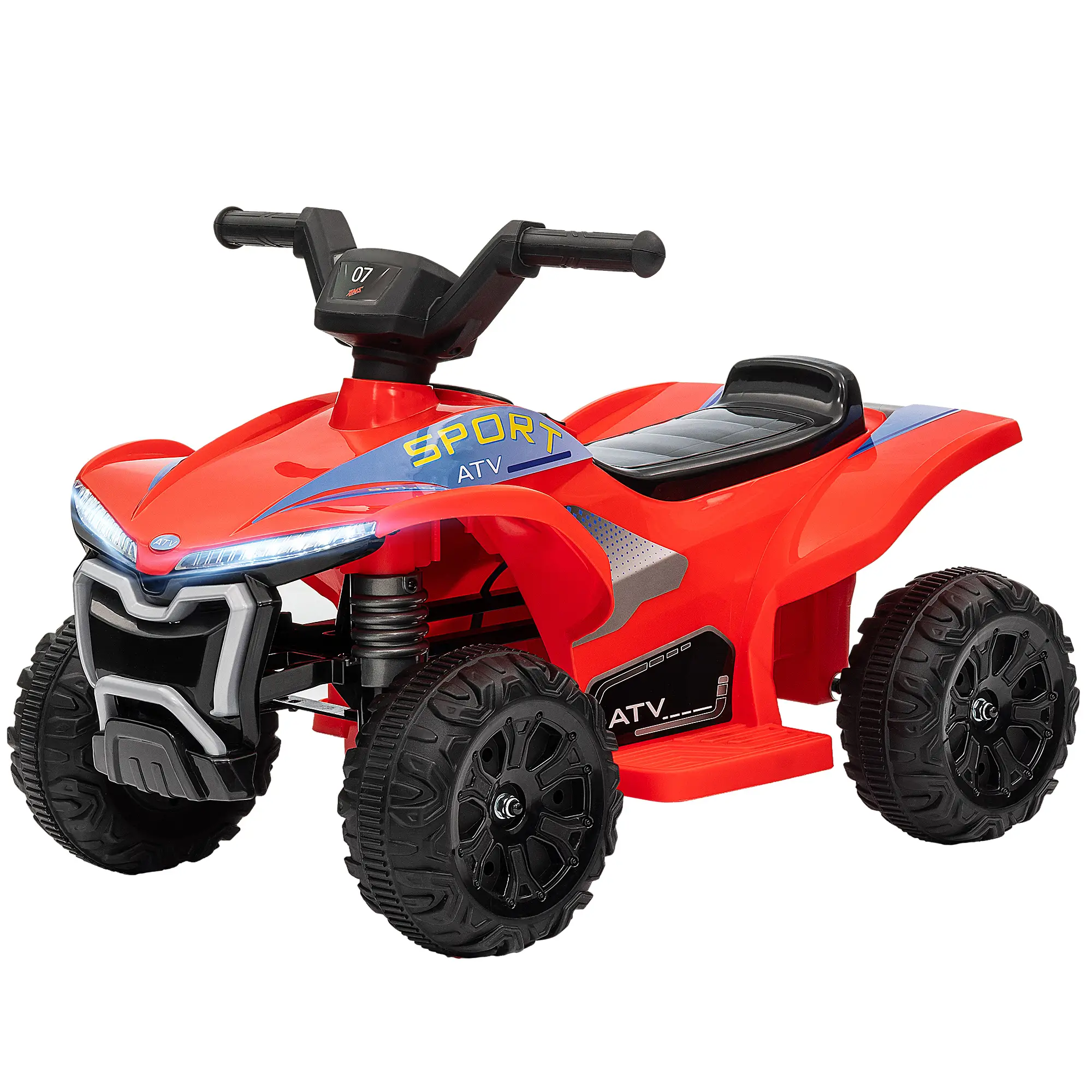 Kids ATV, 6V Battery Powered, for 18-36 Months, Red