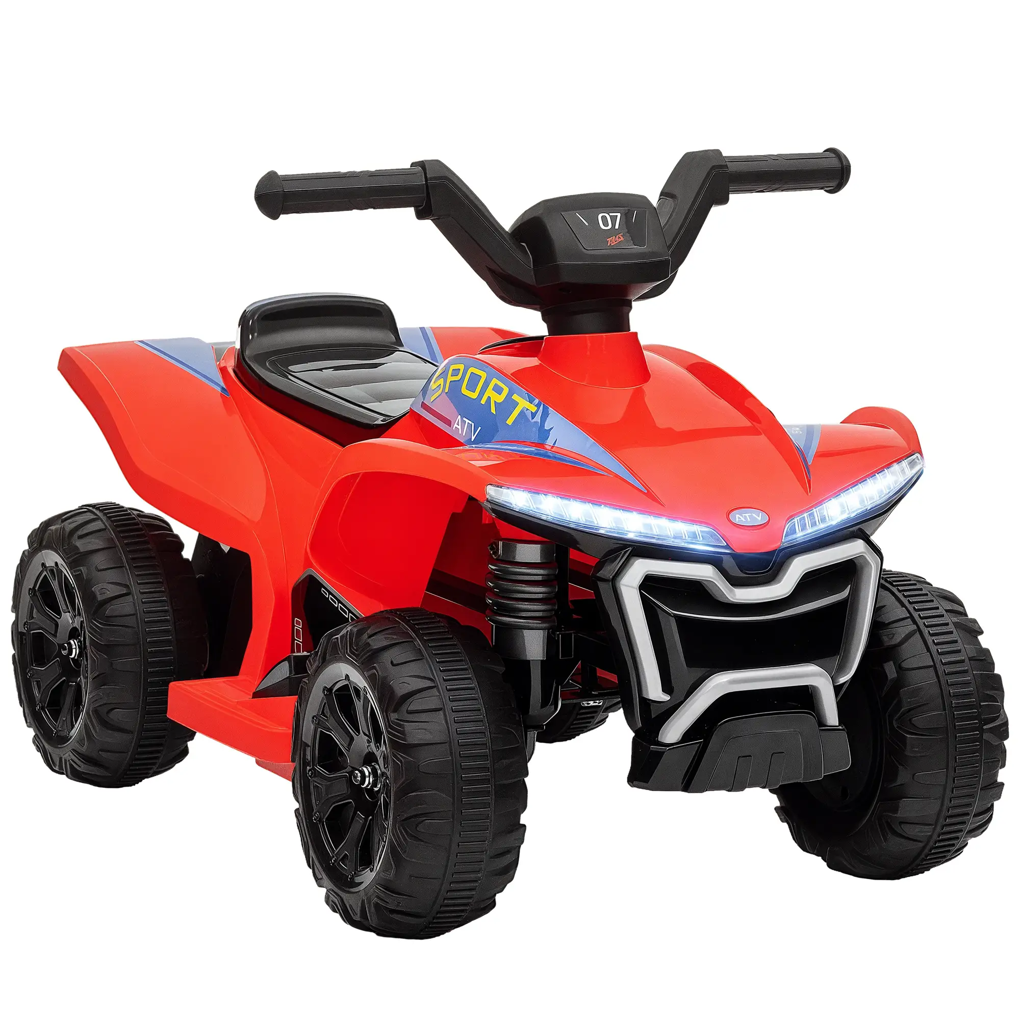 Kids ATV, 6V Battery Powered, for 18-36 Months, Red - Image 11