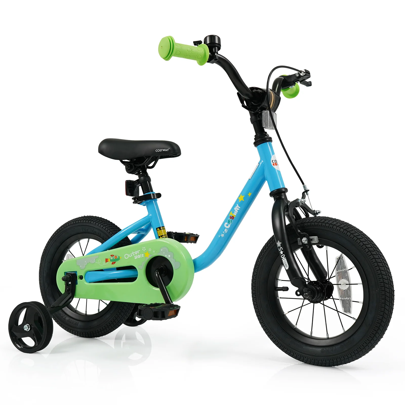 Kids Bike For 3-7 Years Old, 12 Inches, Blue - Image 4