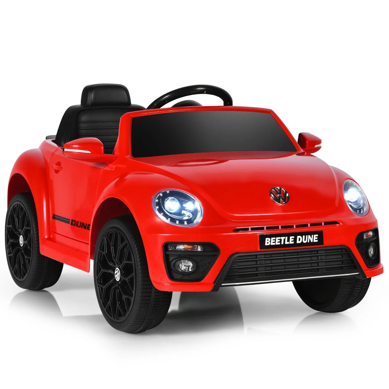 Kids Electric Ride On Car, Remote Control, Red - Image 4
