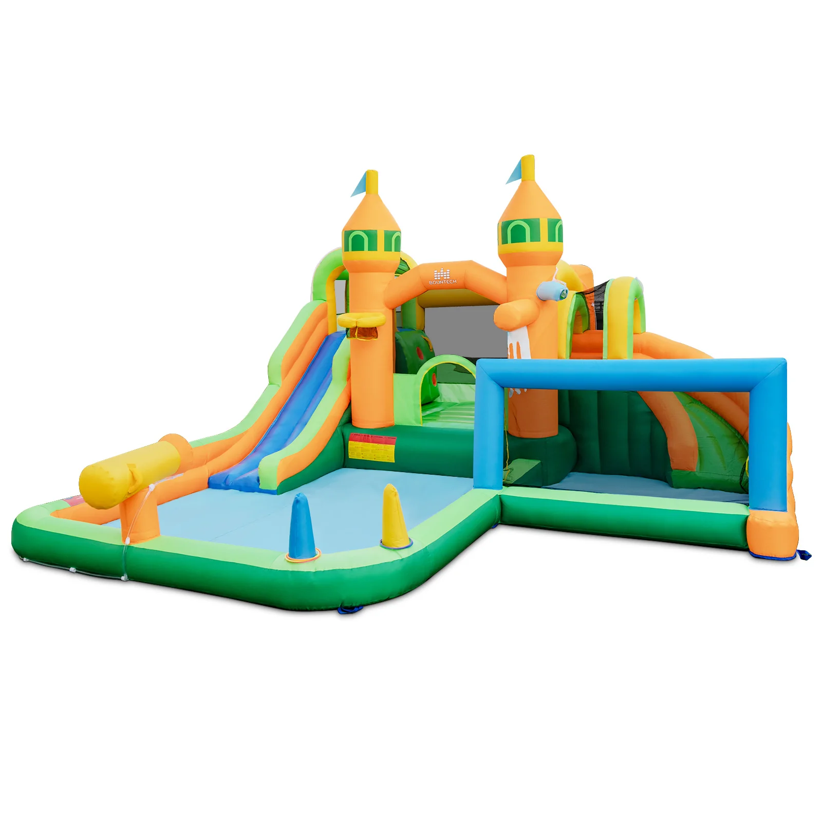 Kids Inflatable Water Slide, Multicolor - Image 4