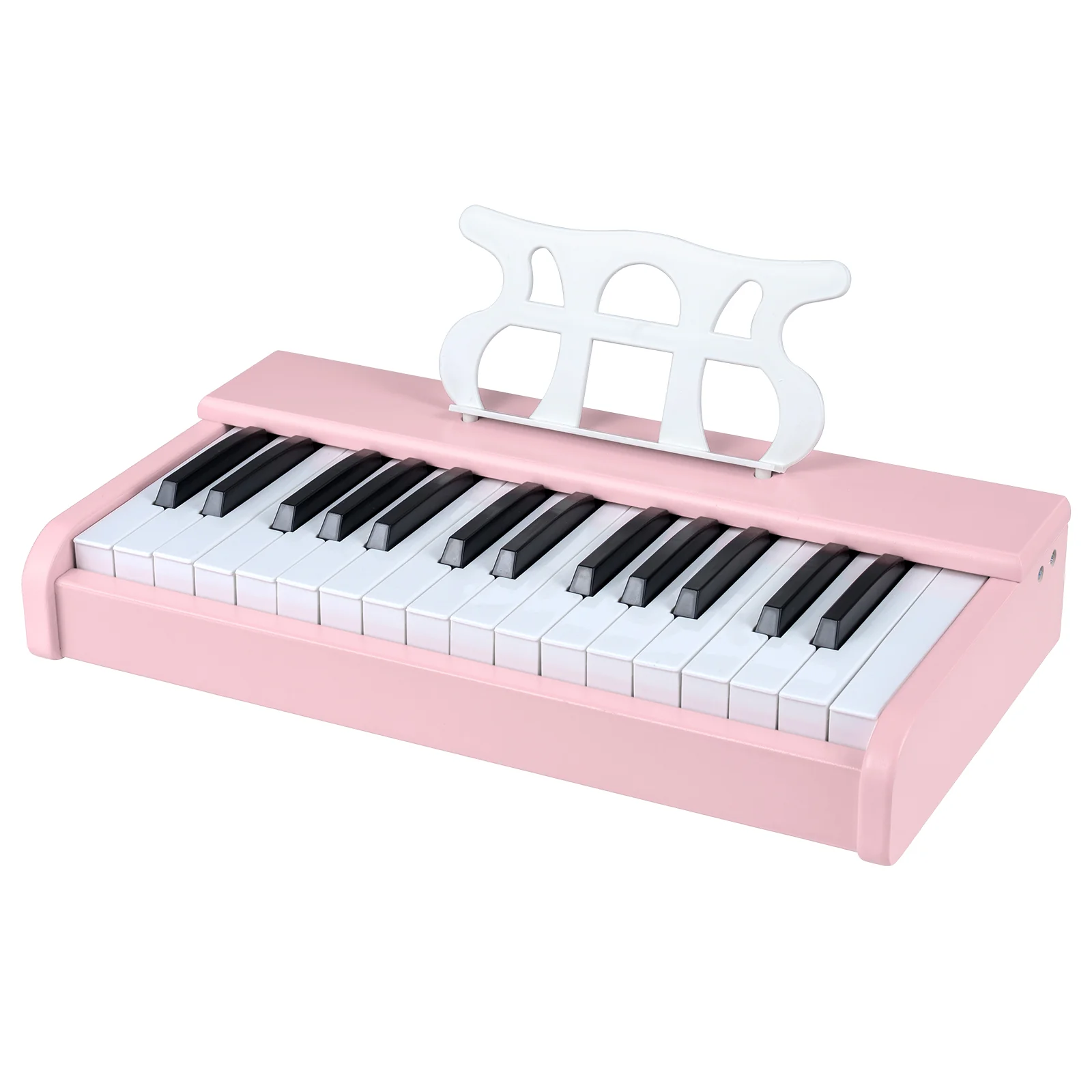 Kids Piano Keyboard 30 Keys Digital Piano with Music Stand for 3+ Years Old Beginners, Pink - Image 5