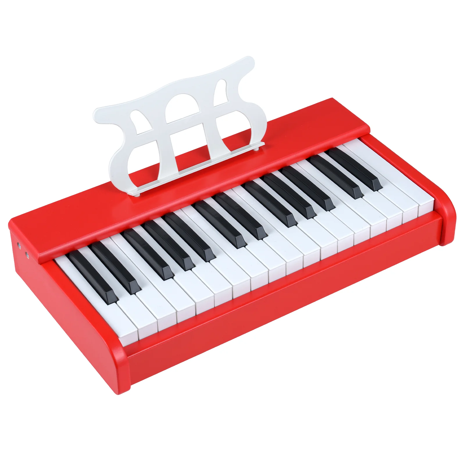 Kids Piano Keyboard 30 Keys Digital Piano with Music Stand for 3+ Years Old Beginners, Red - Image 4