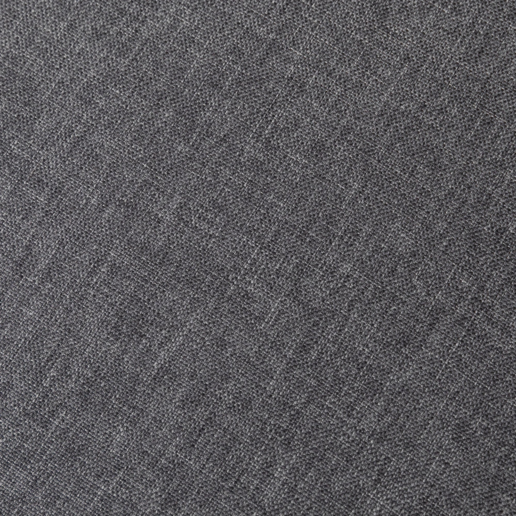 L-Shaped Sofa, 3 Seater with Ottoman, Dark Grey - Image 9