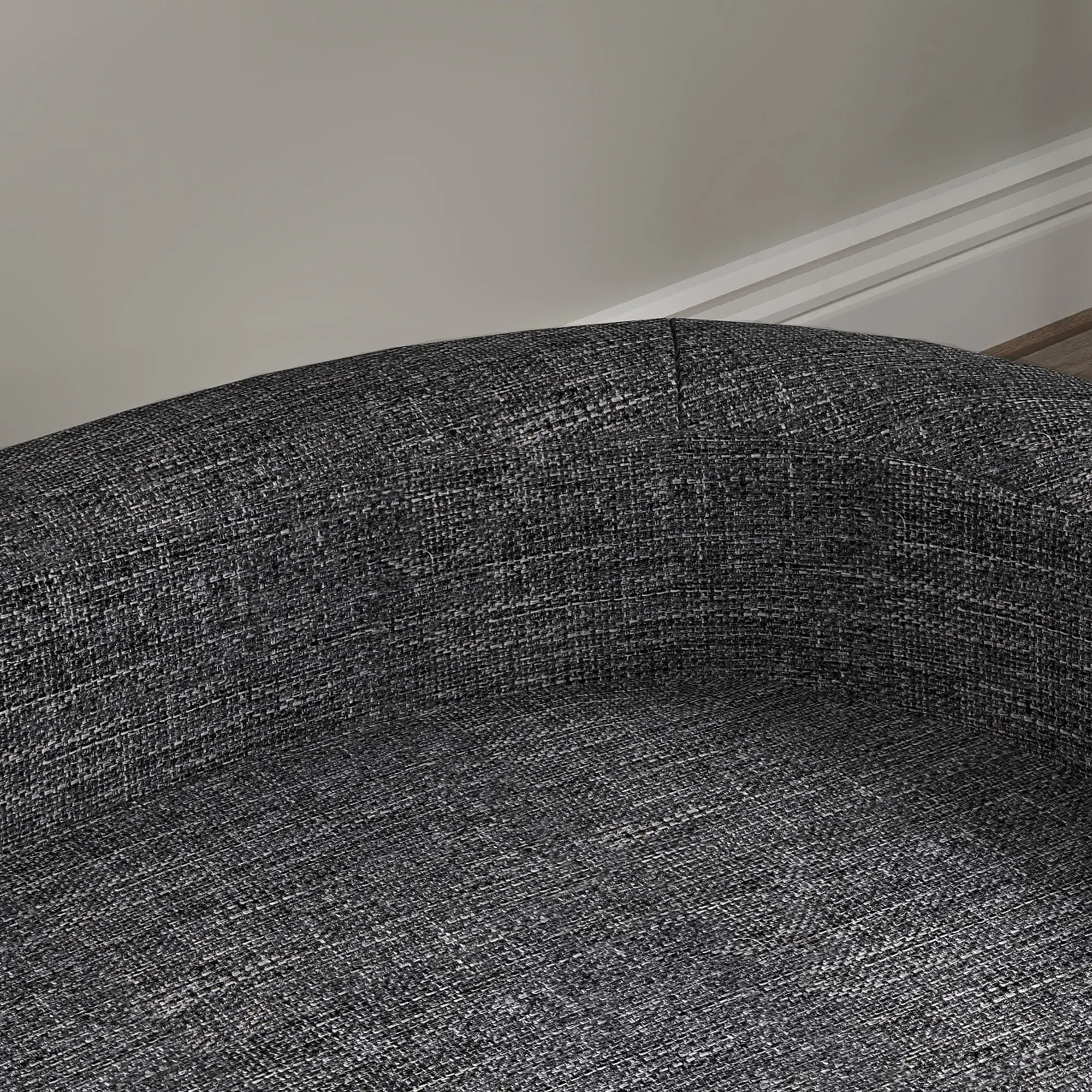 Large Dog Sofa with Washable Cover, Anti-Slip Pads, Dark Grey - Image 10
