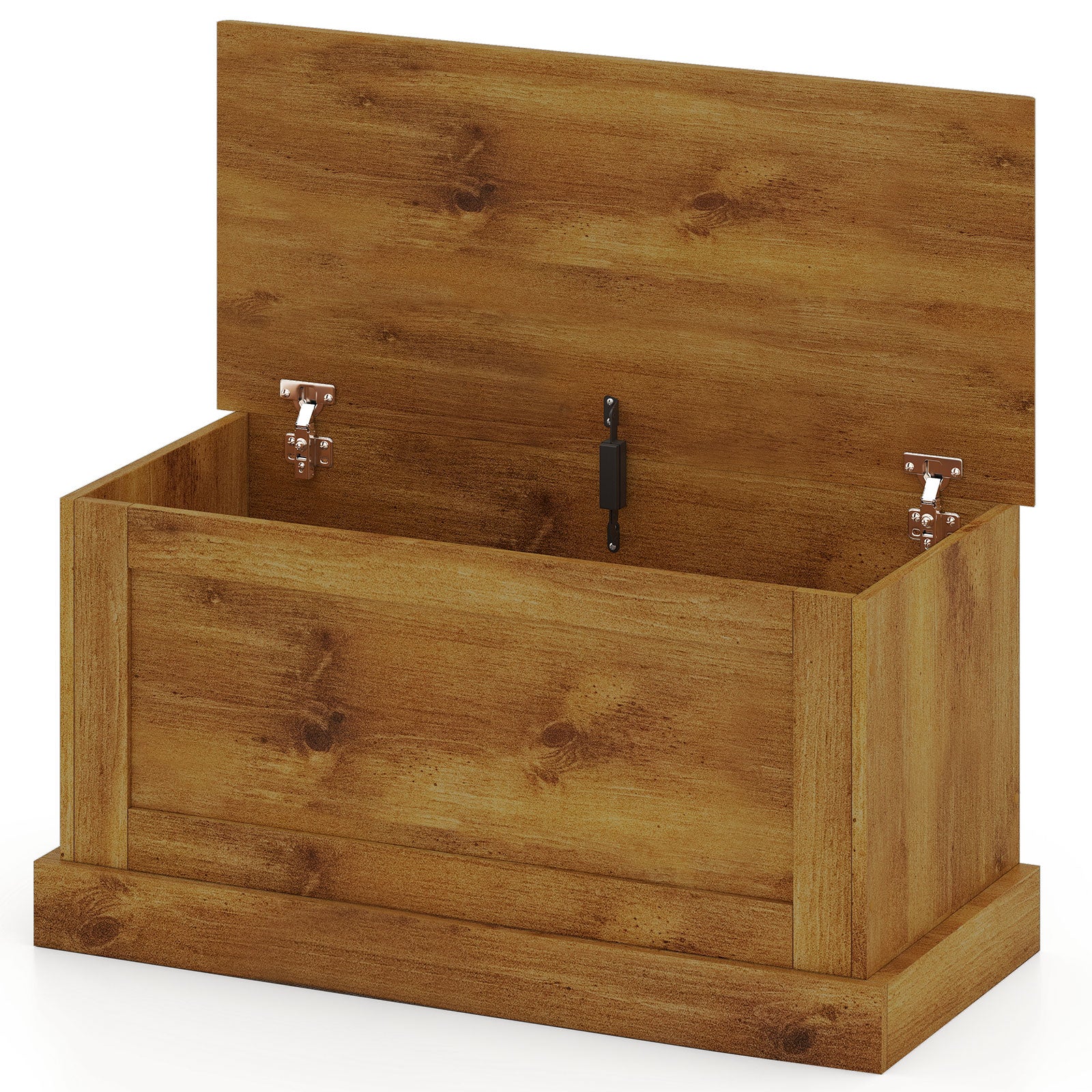 Large Storage Chest, Natural, Metal Hinge - Image 5