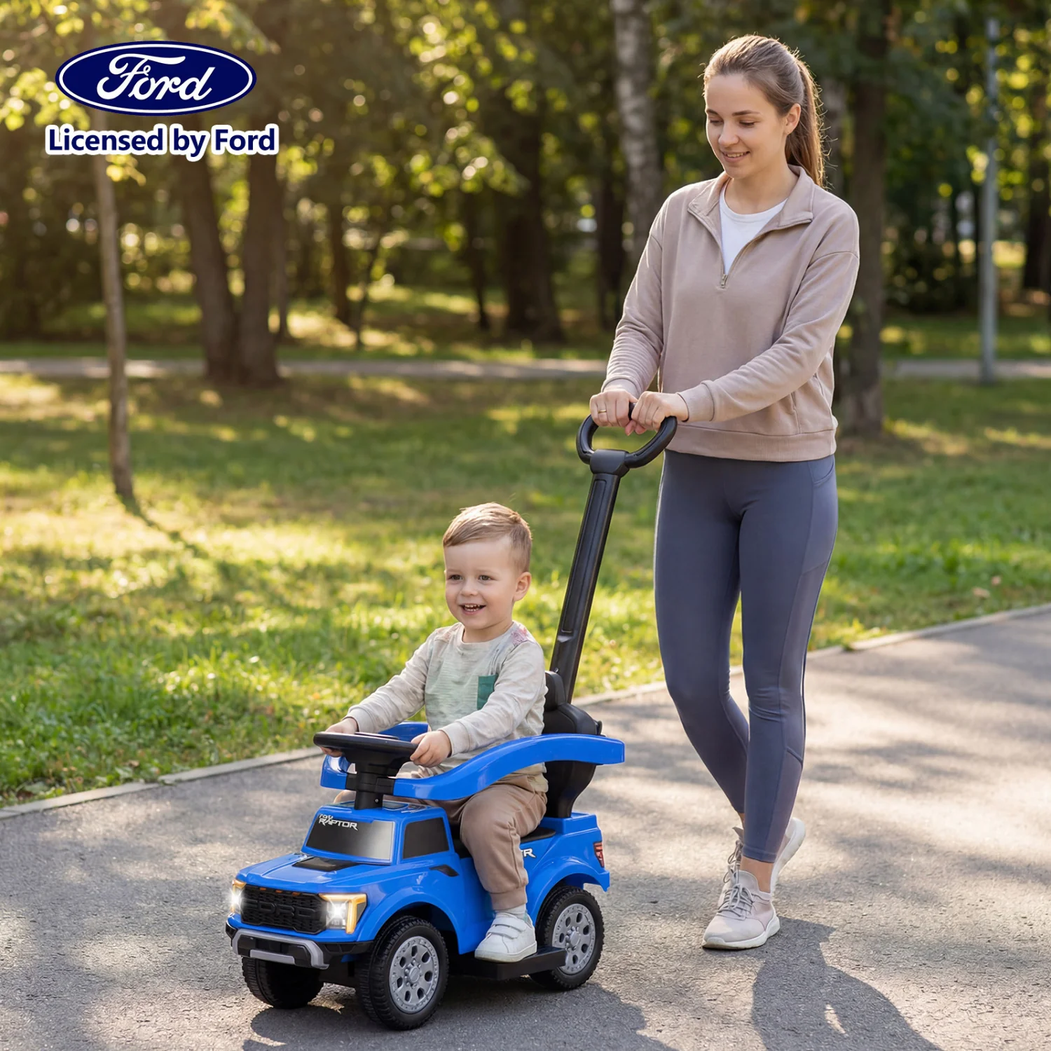Licensed Ford Push Car for Toddlers - Image 2