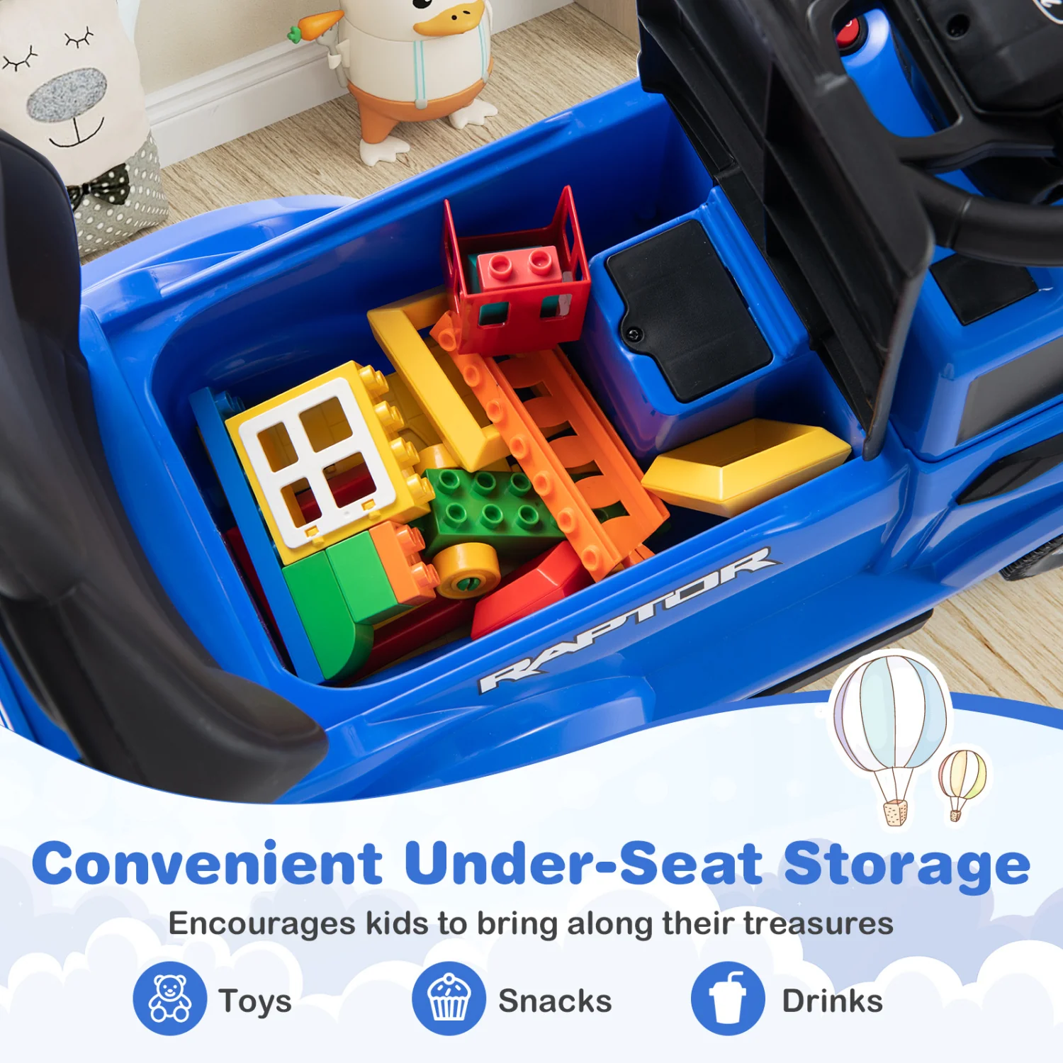 Licensed Ford Push Car for Toddlers - Image 8