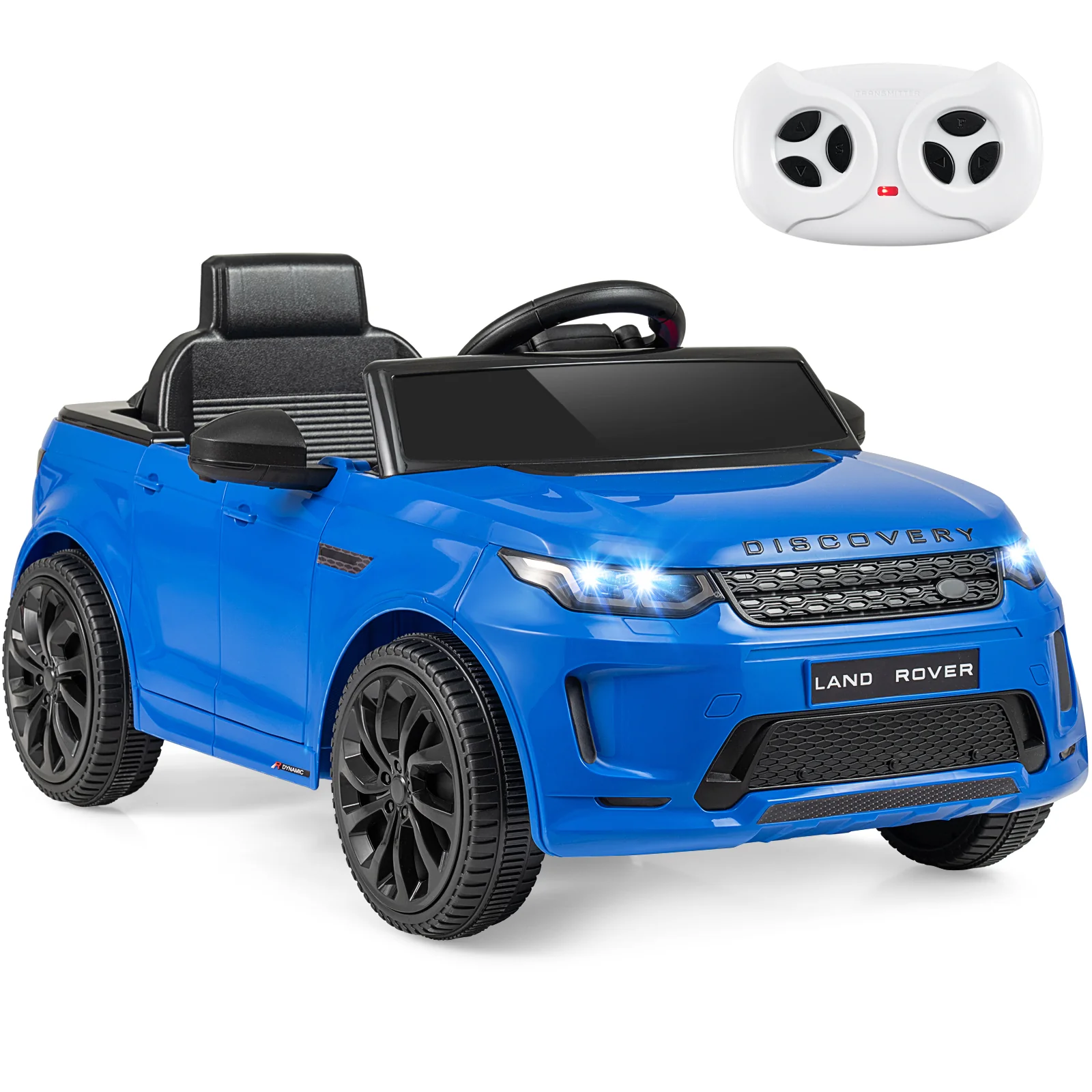 Licensed Land Rover Kids Ride on Car 12V Battery Powered Kids Electric Car, Navy - Image 3