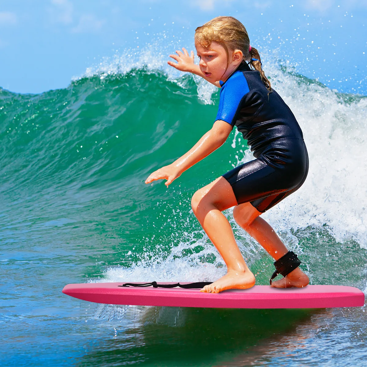 Lightweight Bodyboard, EPS Core, IXPE-M, Pink - Image 3