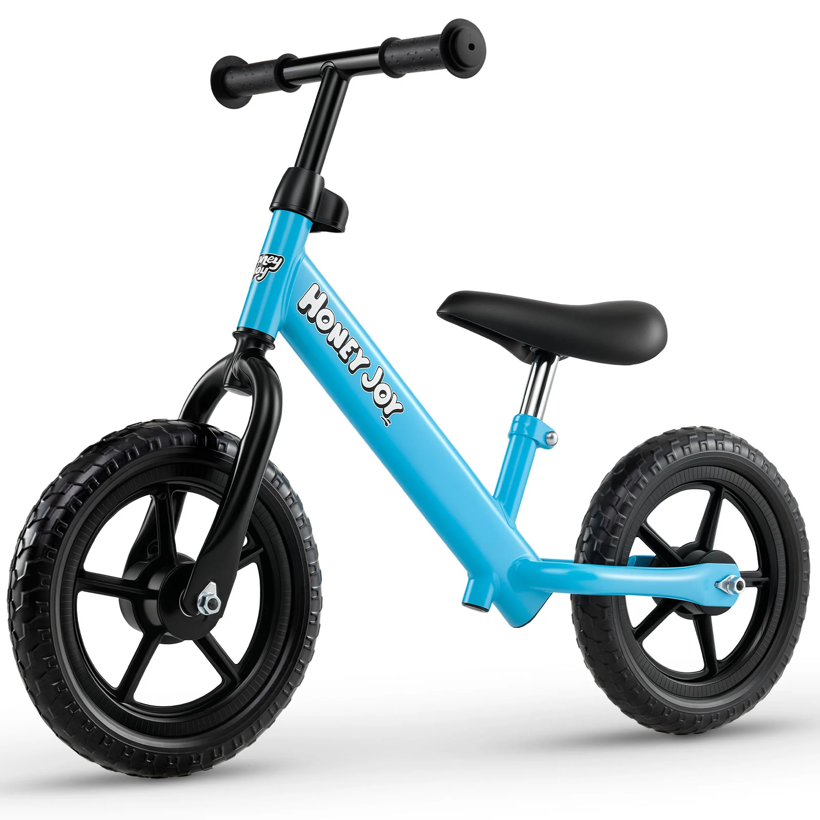Lightweight Toddler Balance Bike No Pedal Training Bicycle, Blue - Image 4