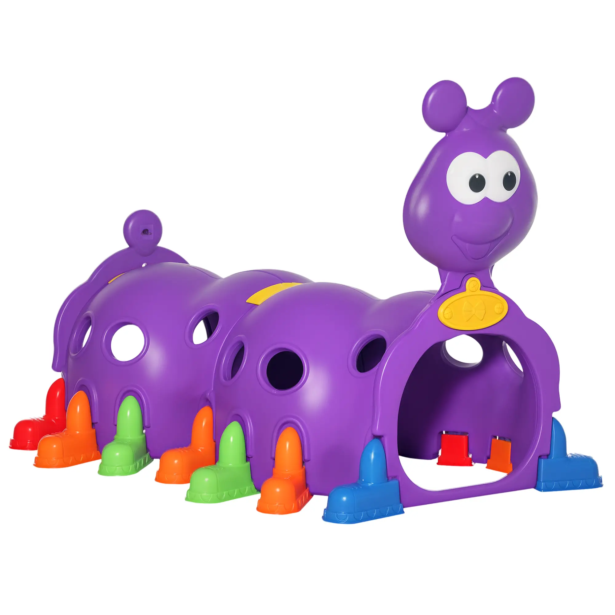 Lion Design Kids Tunnel, 3-6 Years, Purple