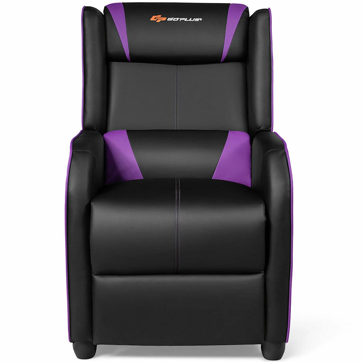 Massage Gaming Recliner Chair, Purple - Image 7