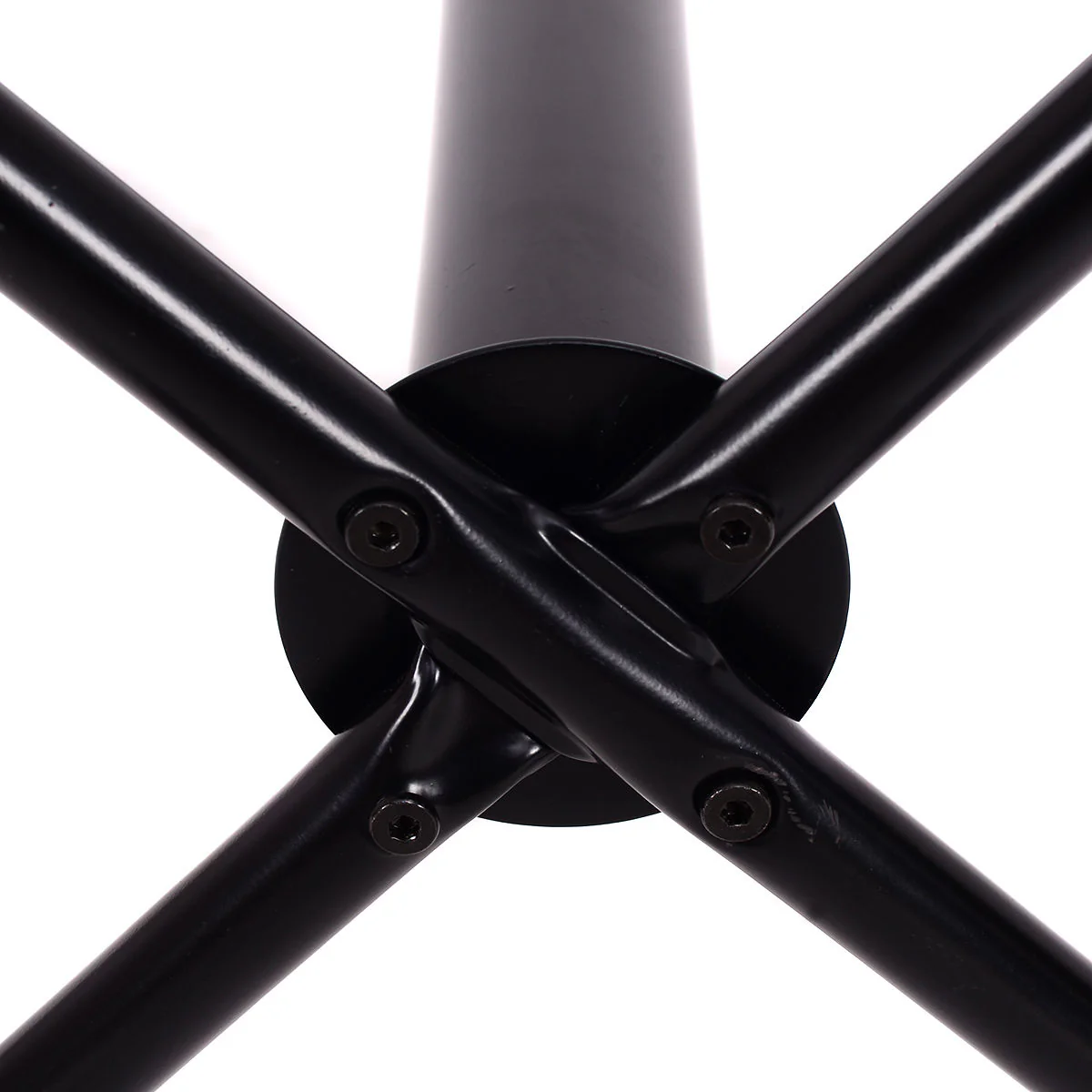 Metal Coat Rack with 12 Hooks, Black - Image 10